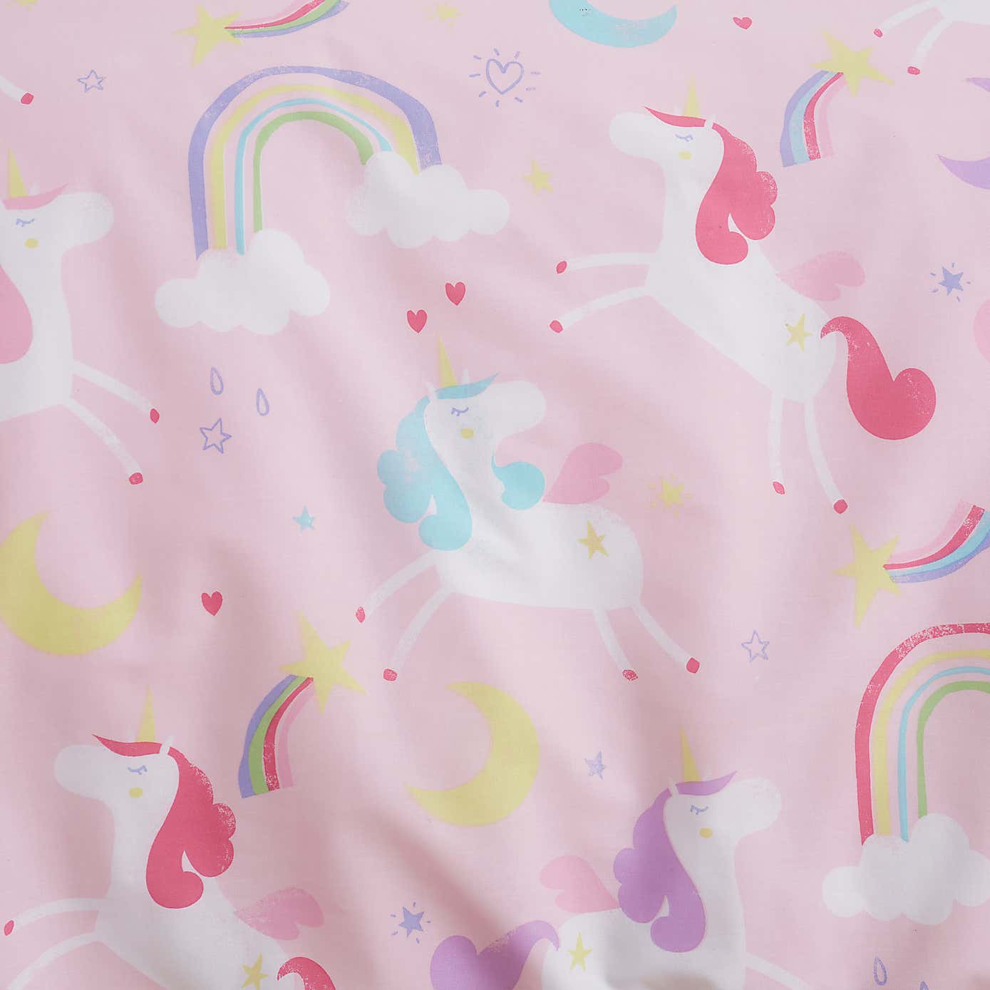 Unicorn Stars Pack of 2 Duvet Cover and Pillowcase Sets
