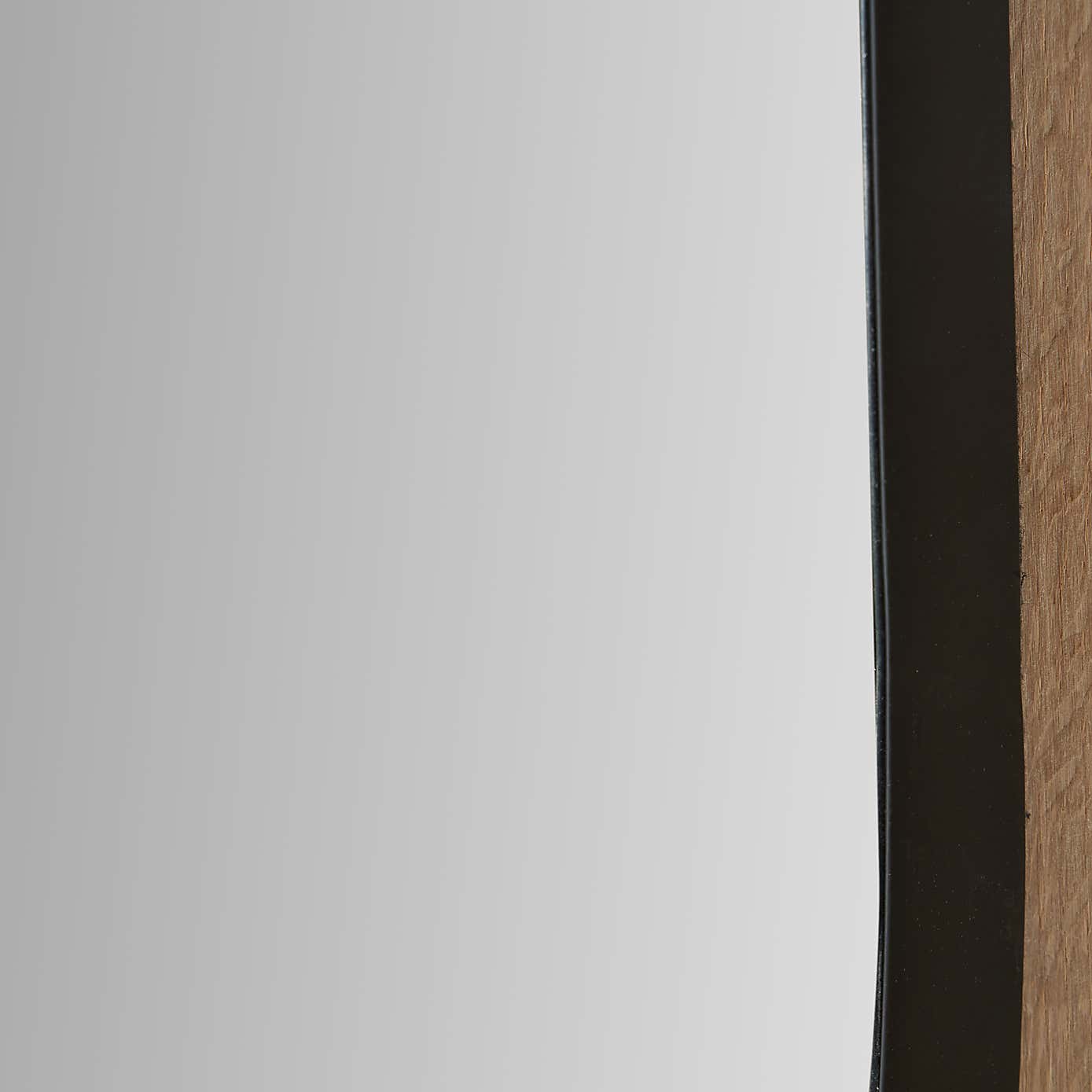 Slim Frame Lozenge Wall Mirror