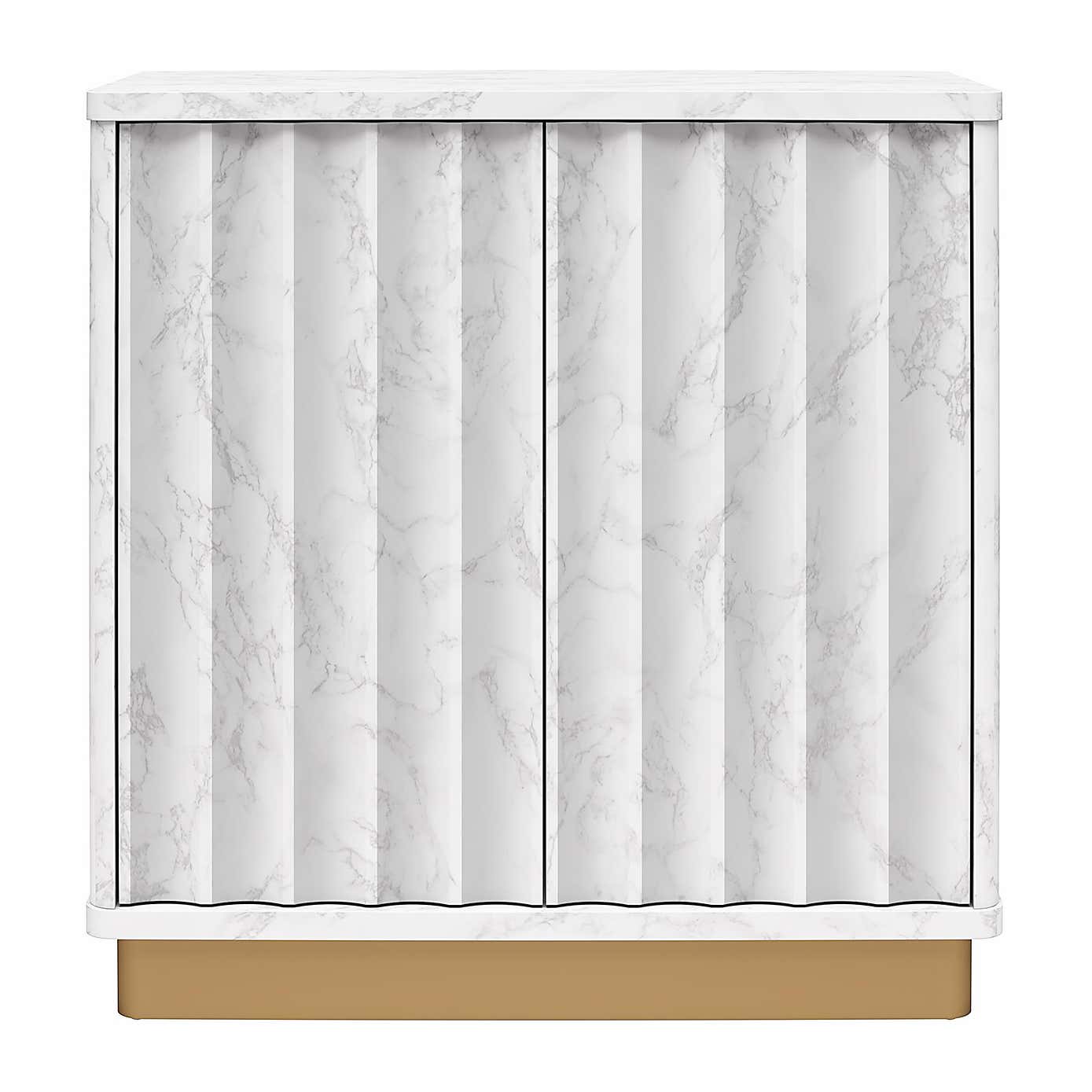 Rene Small Sideboard, Marble