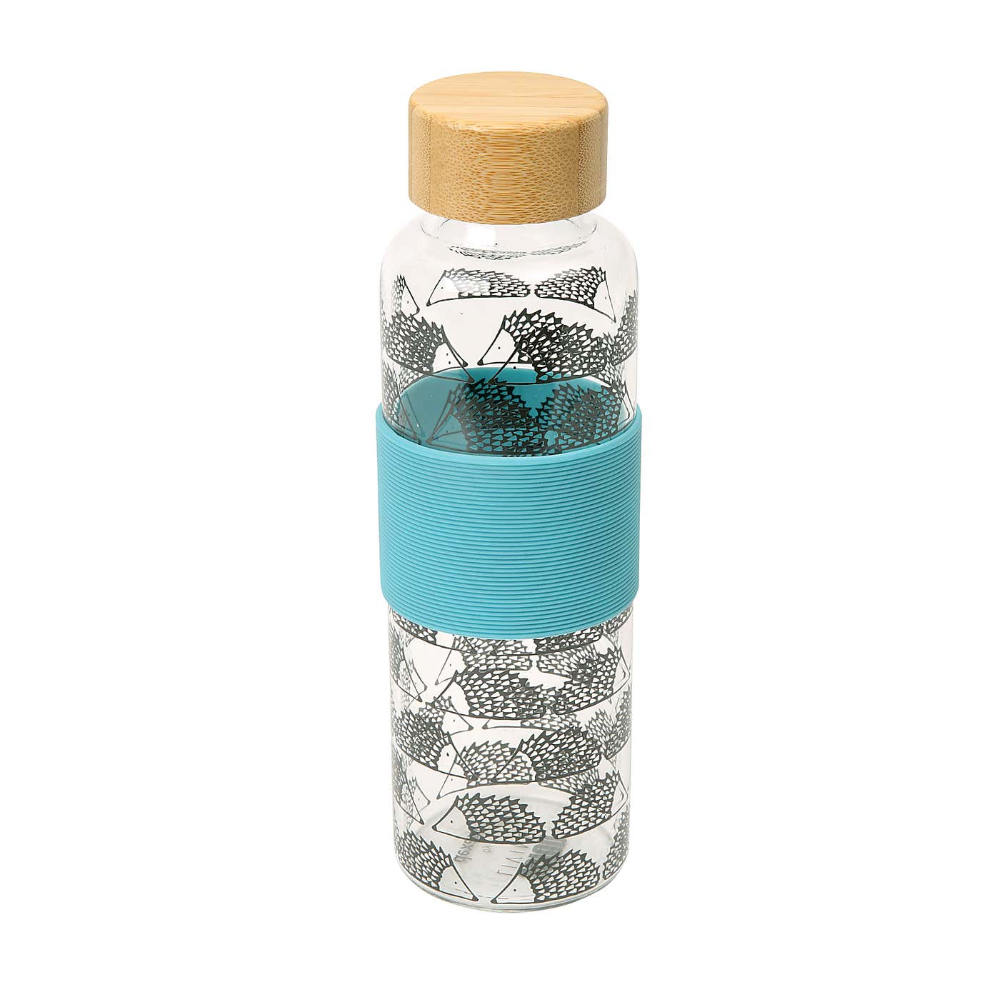 Scion Dexam Spike Hedgehog Aqua Glass Drinks Bottle
