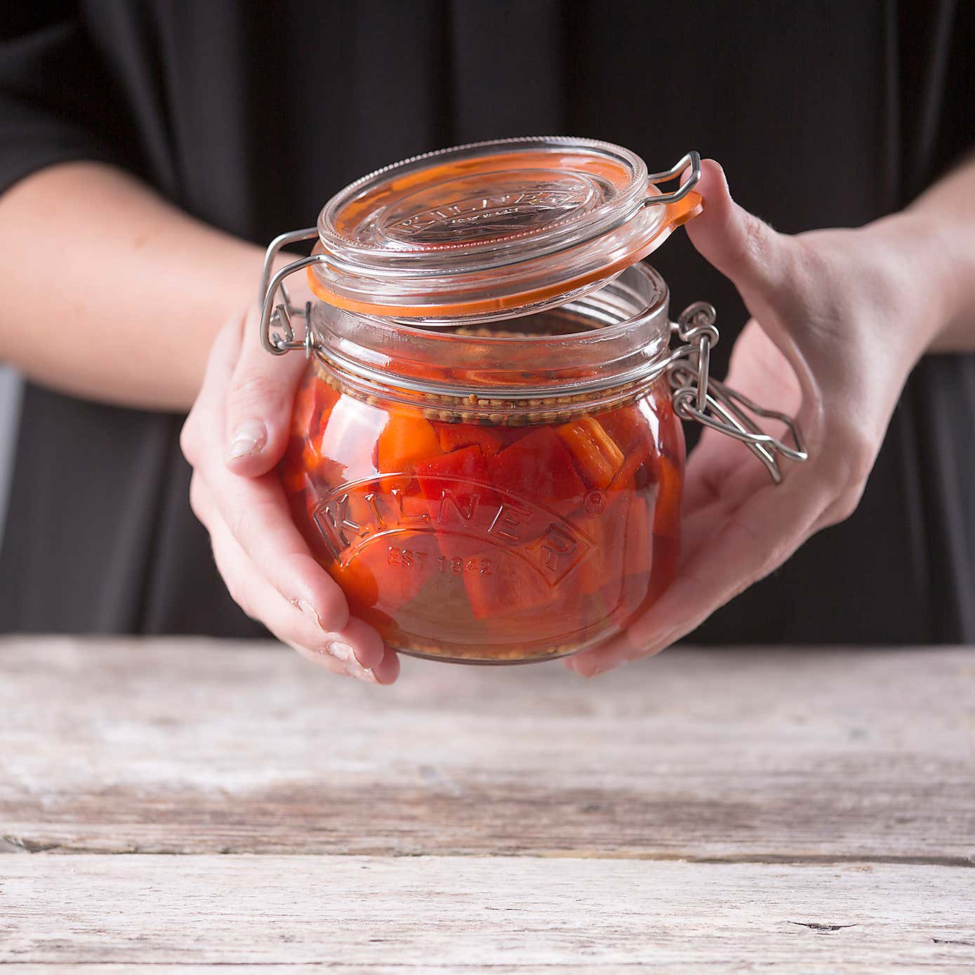 Kilner 0.5 Litres Round Clip Top Jar
