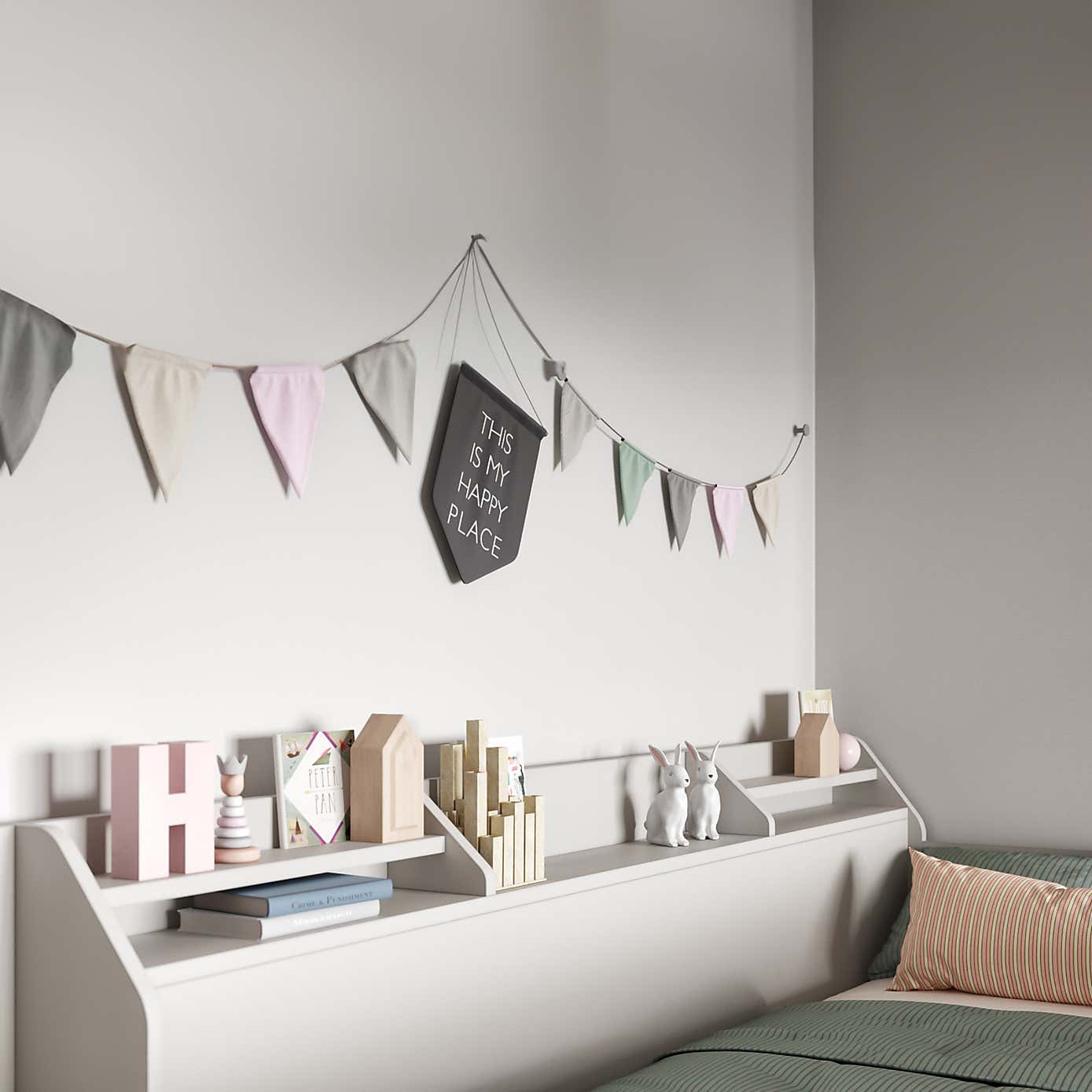 Slick Staircase Triple Bunk Bed