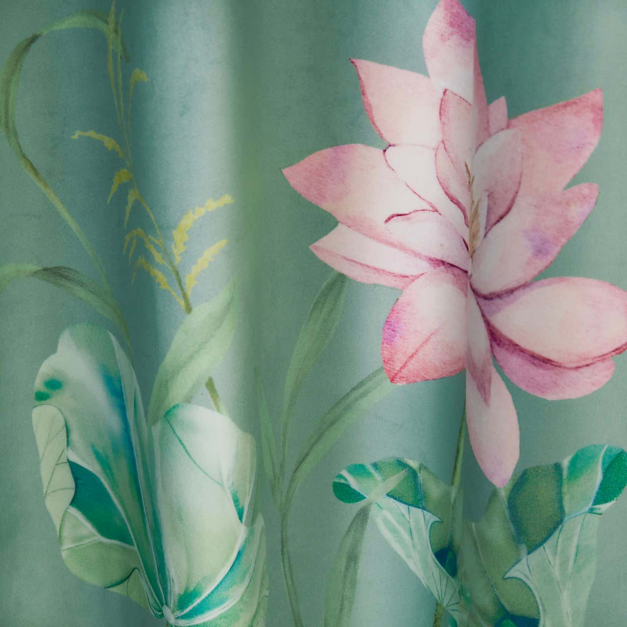 Holly Willoughby Lotus Garden Pencil Pleat Curtains