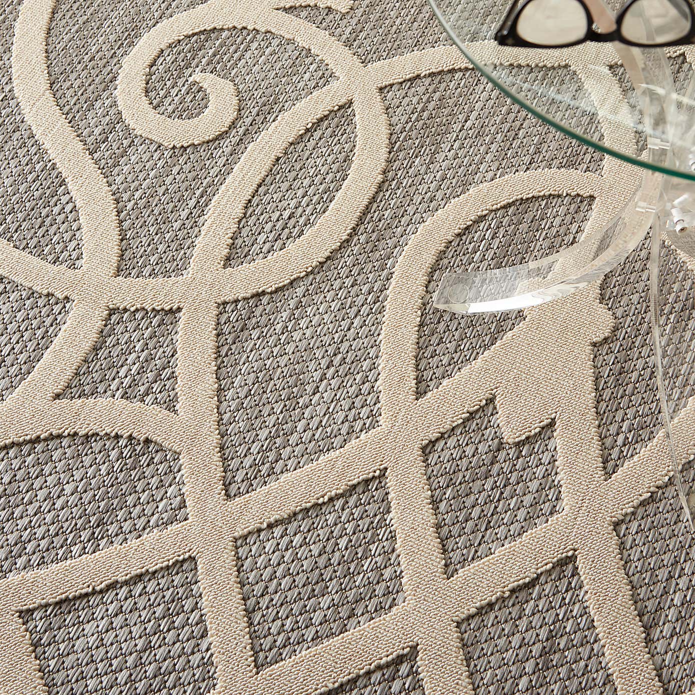Cozumel Scroll Indoor Outdoor Rug