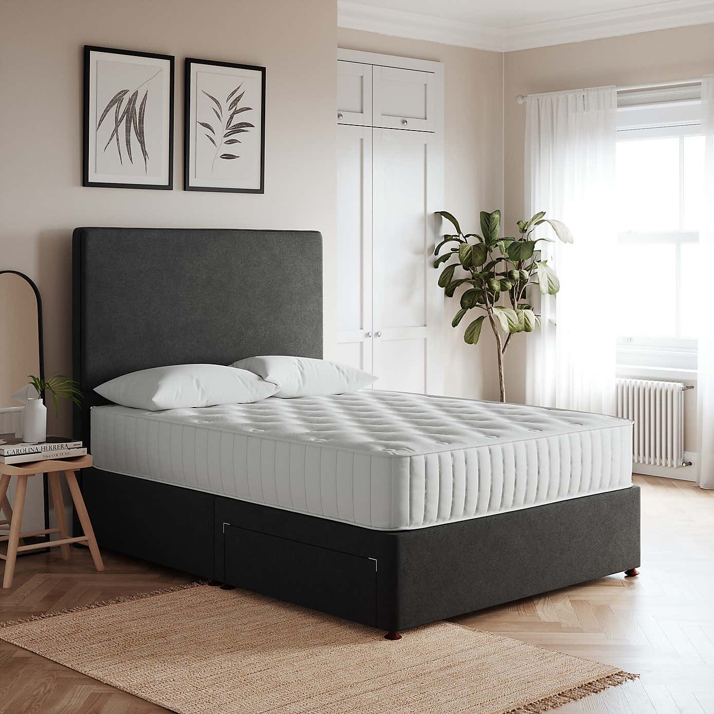 Luxury Tweed Divan Base