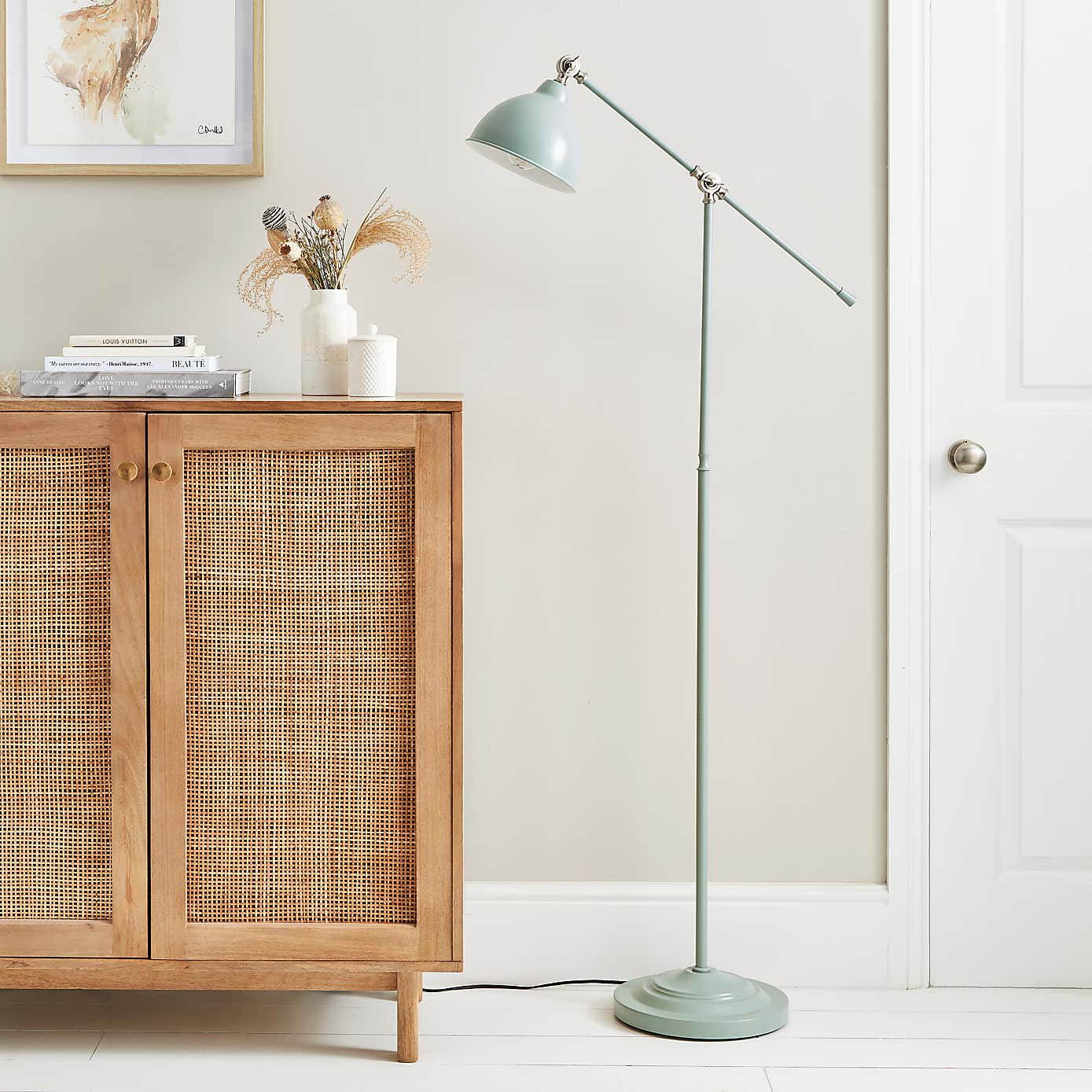 Lever Arm Floor Lamp