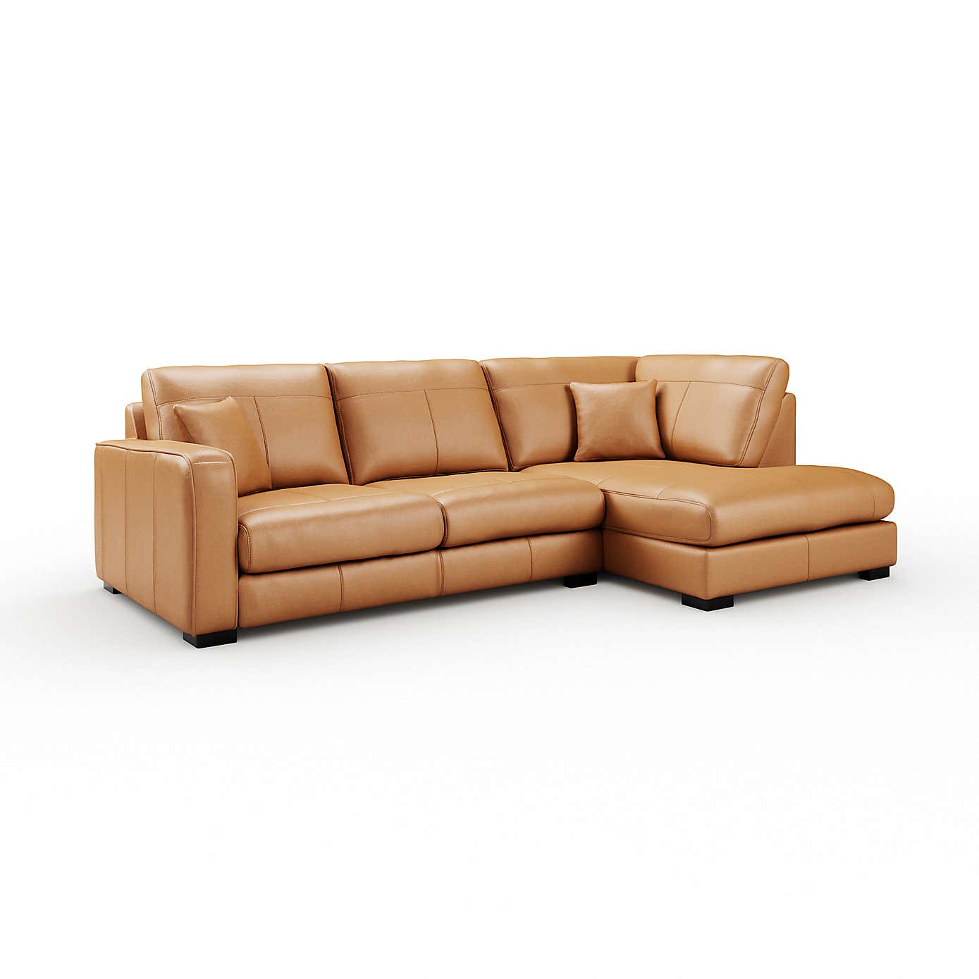 Carson Vintage Leather Large Corner Chaise Sofa