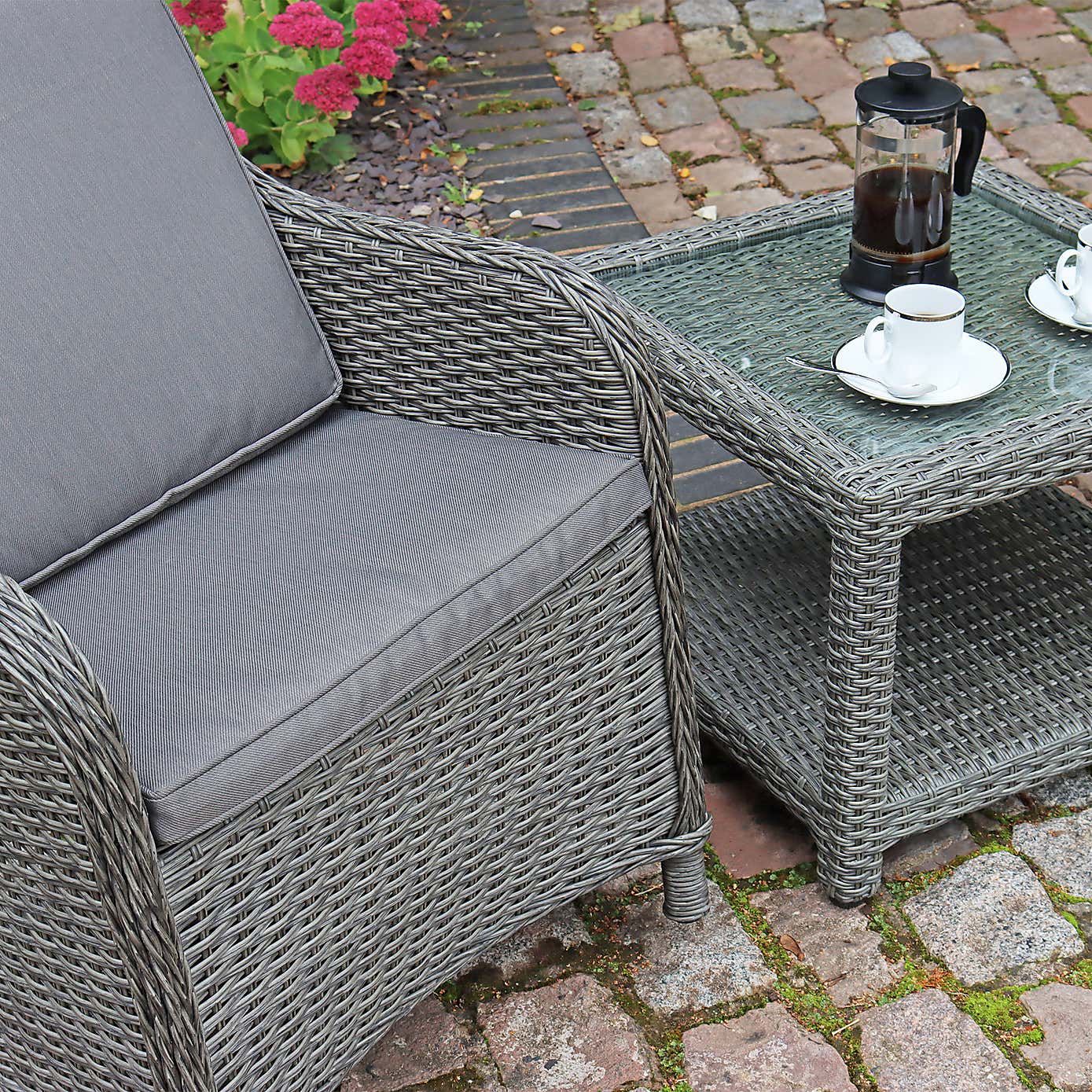 A.Mir Paris 2 Seater Outdoor Imperial Companion Set