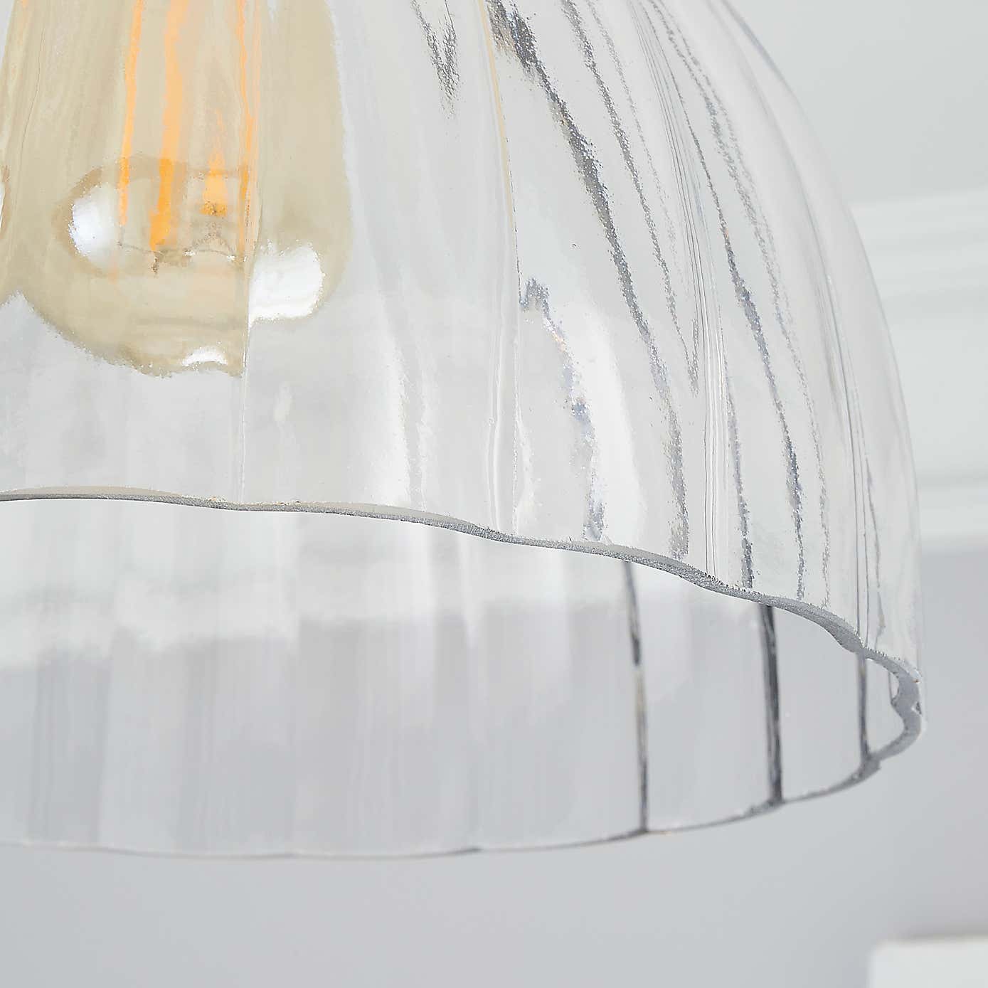 Churchgate Allexton Flush Ceiling Fitting