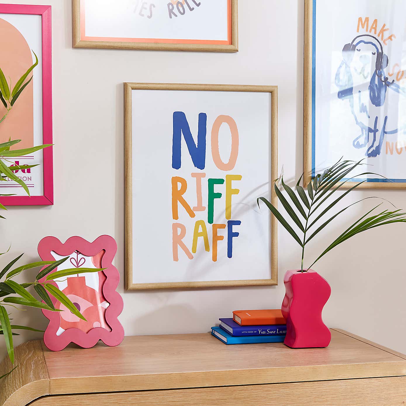 Elements No Riff Raff Framed Print