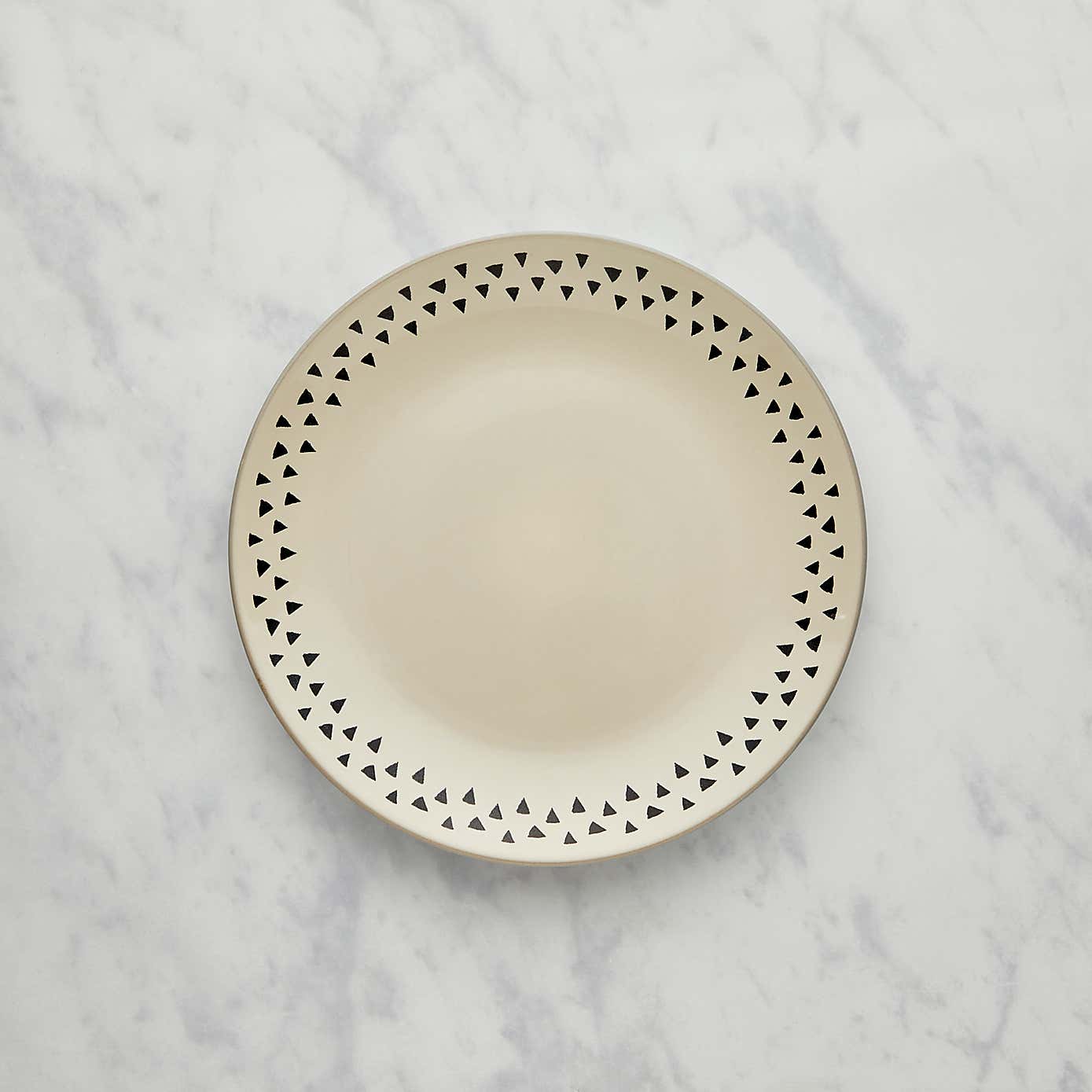Global Grey Dinner Plate