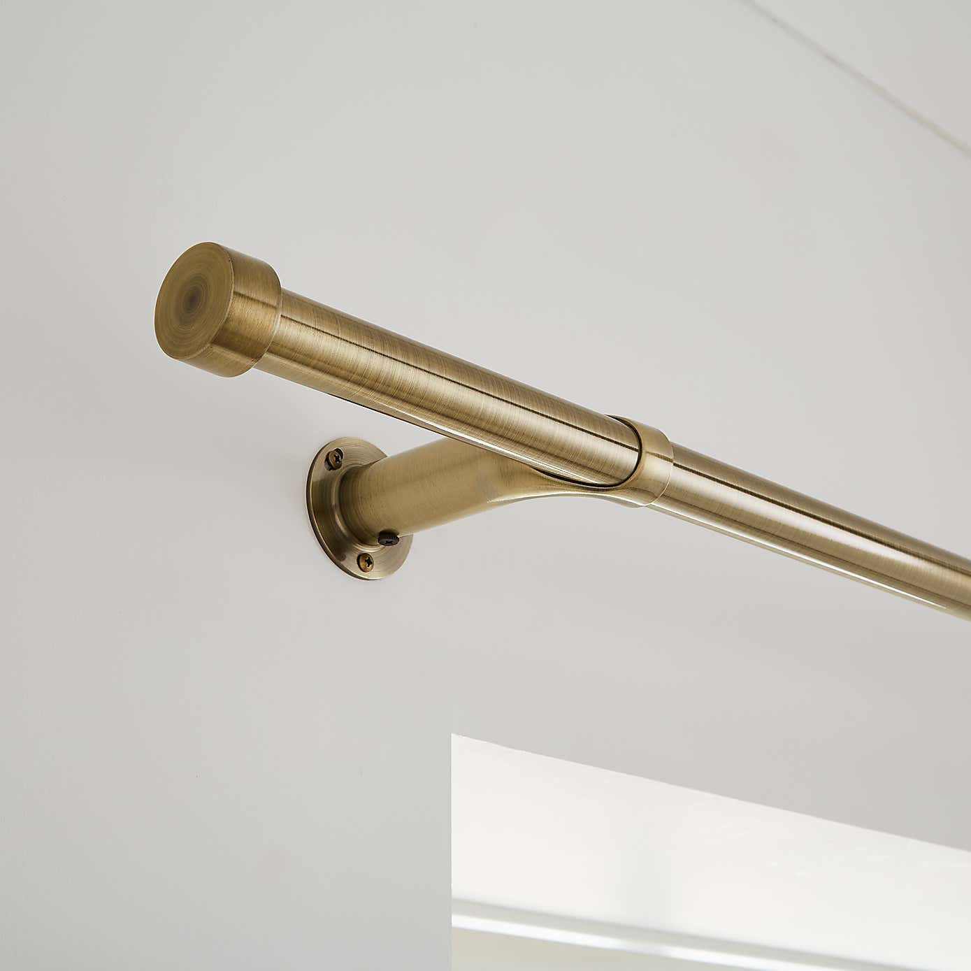 Trinity Room Darkening Extendable Eyelet Curtain Pole