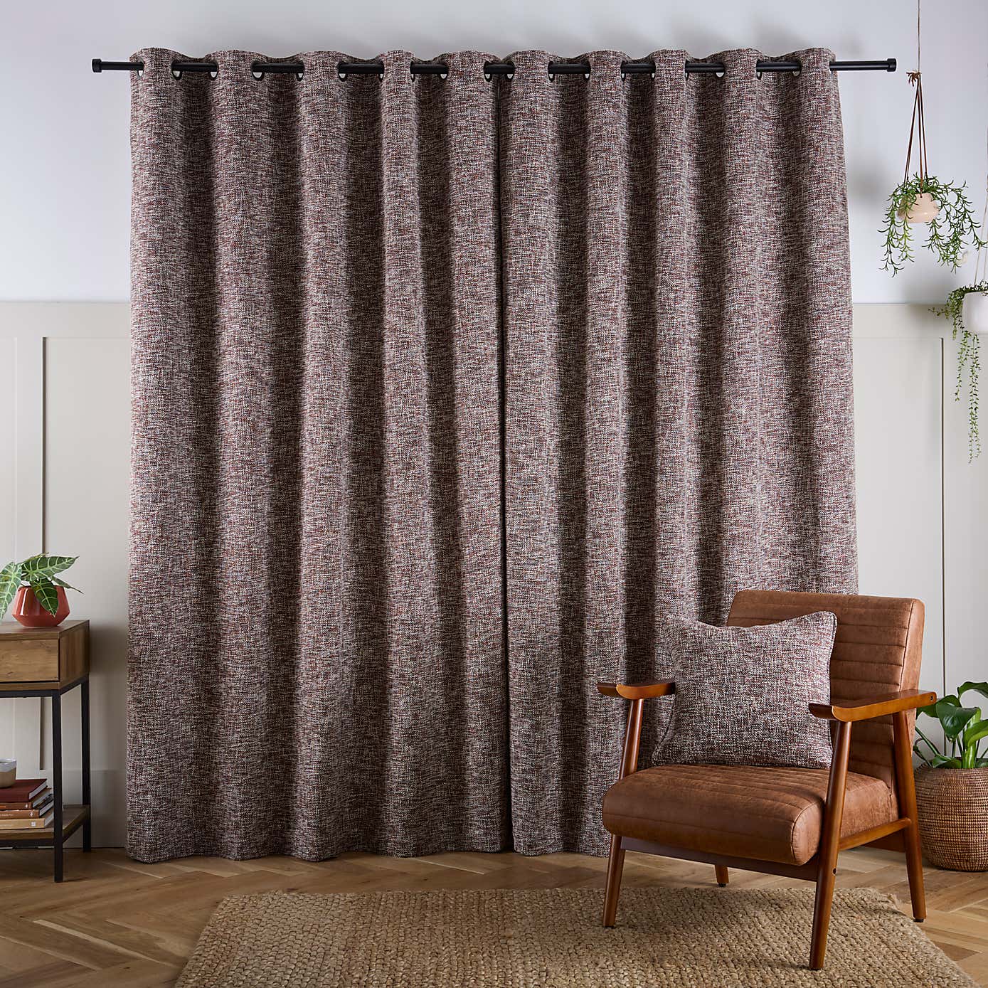 Everson Boucle Eyelet Curtains