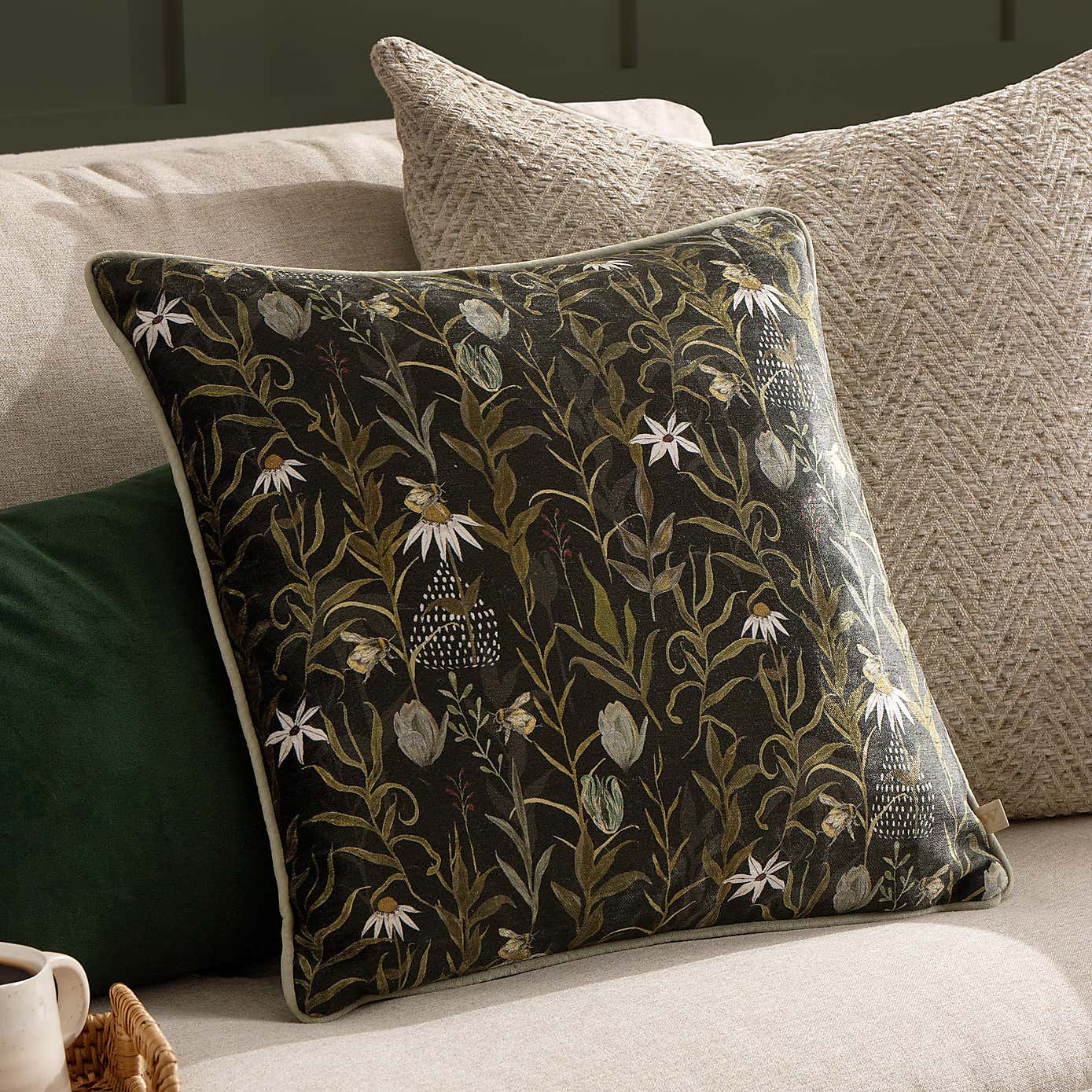 Wylder Nature Meadow Bloom Square Cushion