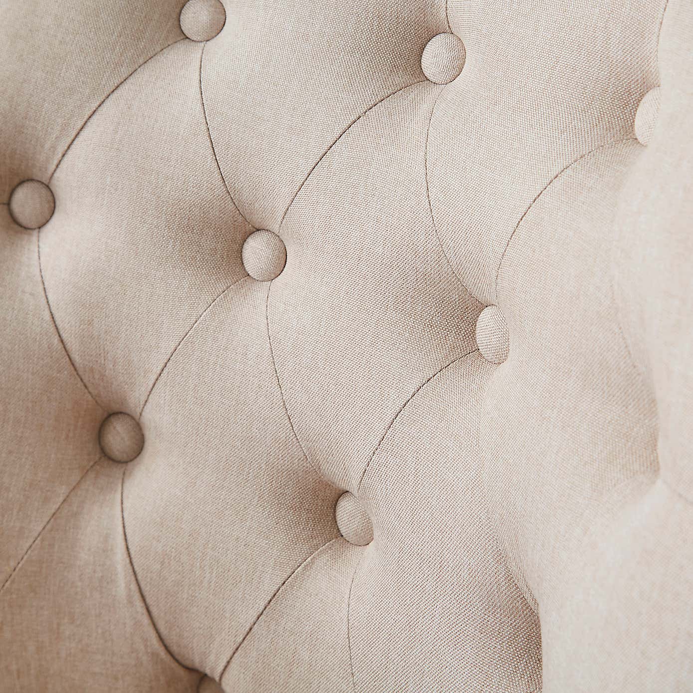 Beatrice Button Back Dining Chair, Fabric