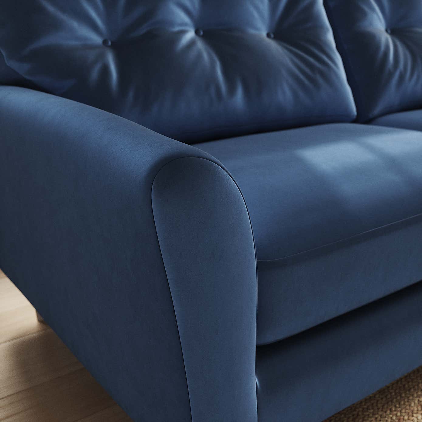 Sven Opulent Velvet 4 Seater Sofa