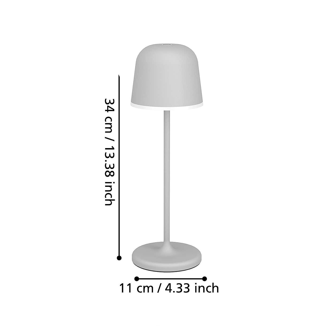EGLO Mannera Touch Dimmable Table Lamp