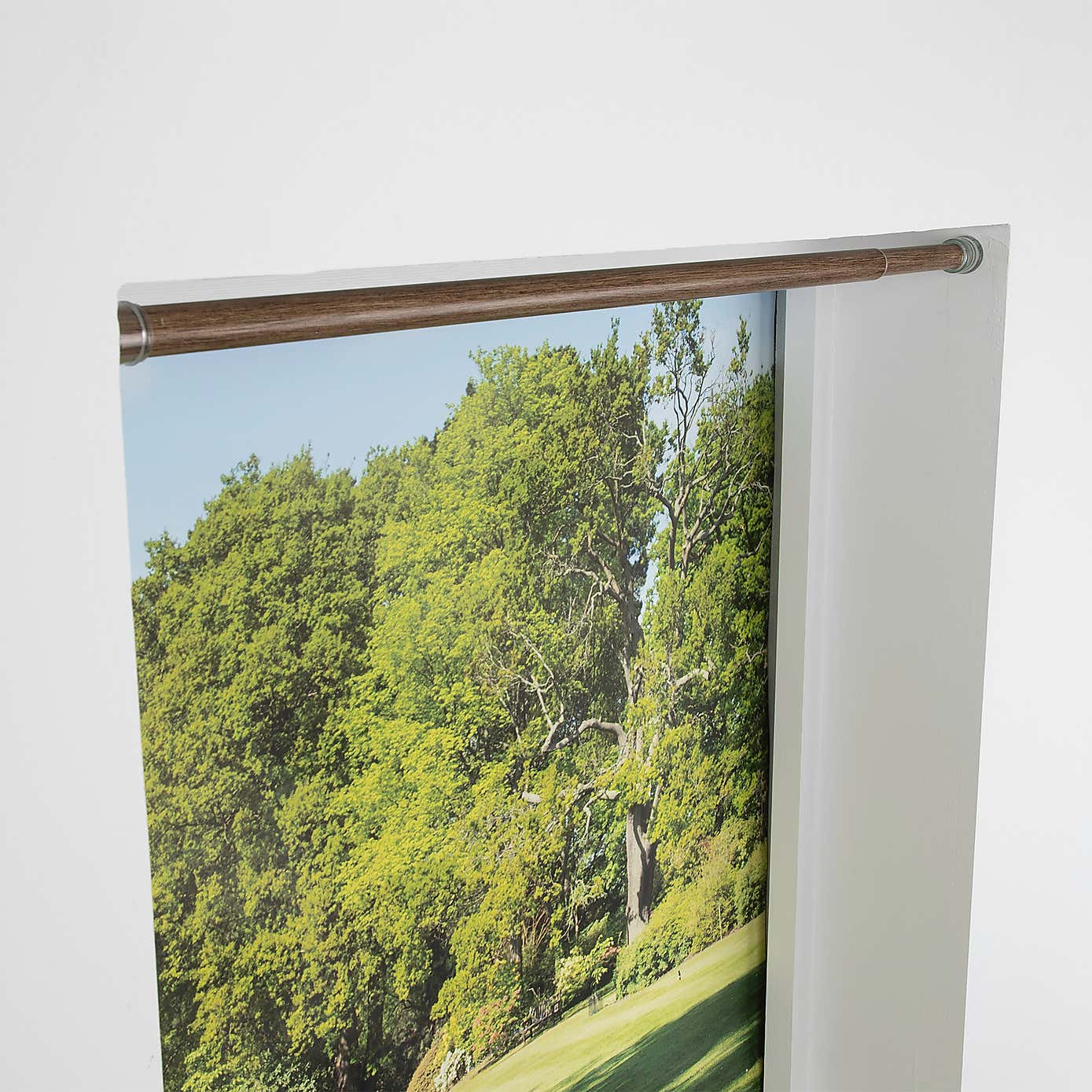 Wood Finish 22/25mm Extendable Tension Rod