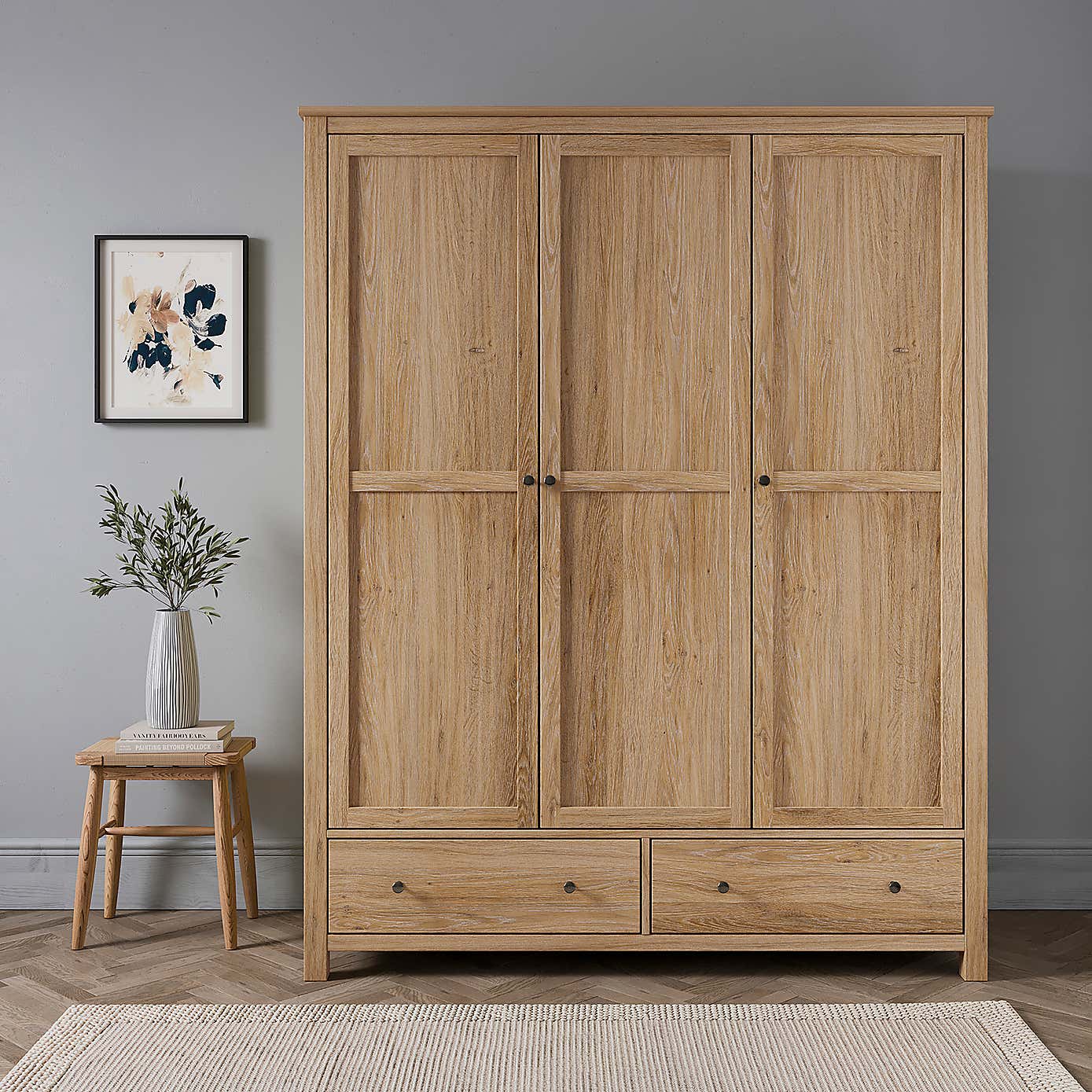 Olney Triple Wardrobe