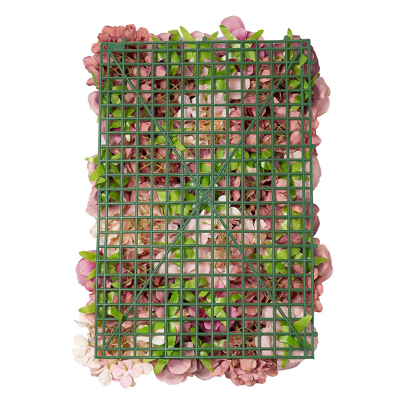 Set of 2 Artificial Premium Mixed Flower Walls