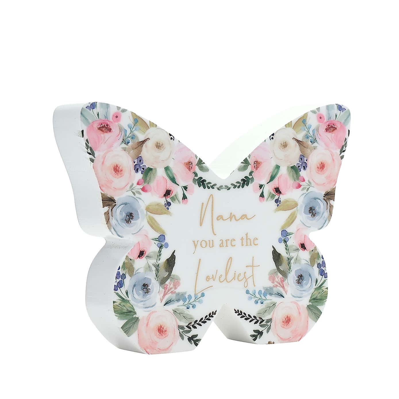 The Cottage Garden Nana Butterfly Plaque