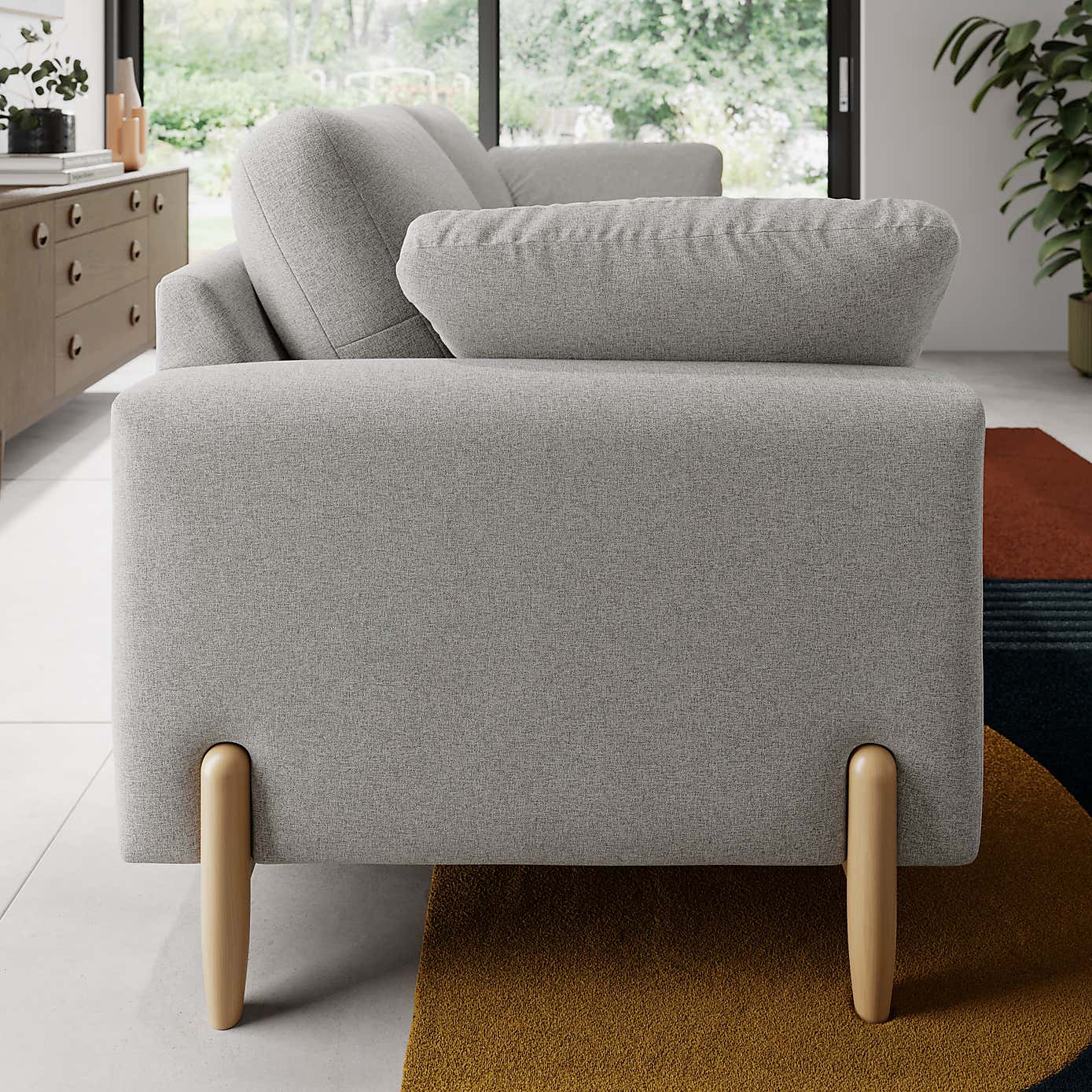 Apollo Soft Texture 3 Seater Sofa
