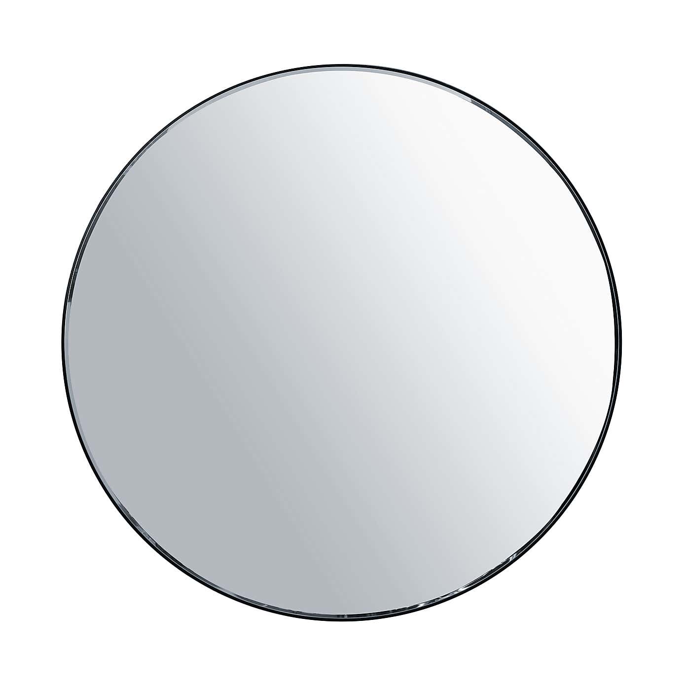 Apartment Round Frame Wall Mirror