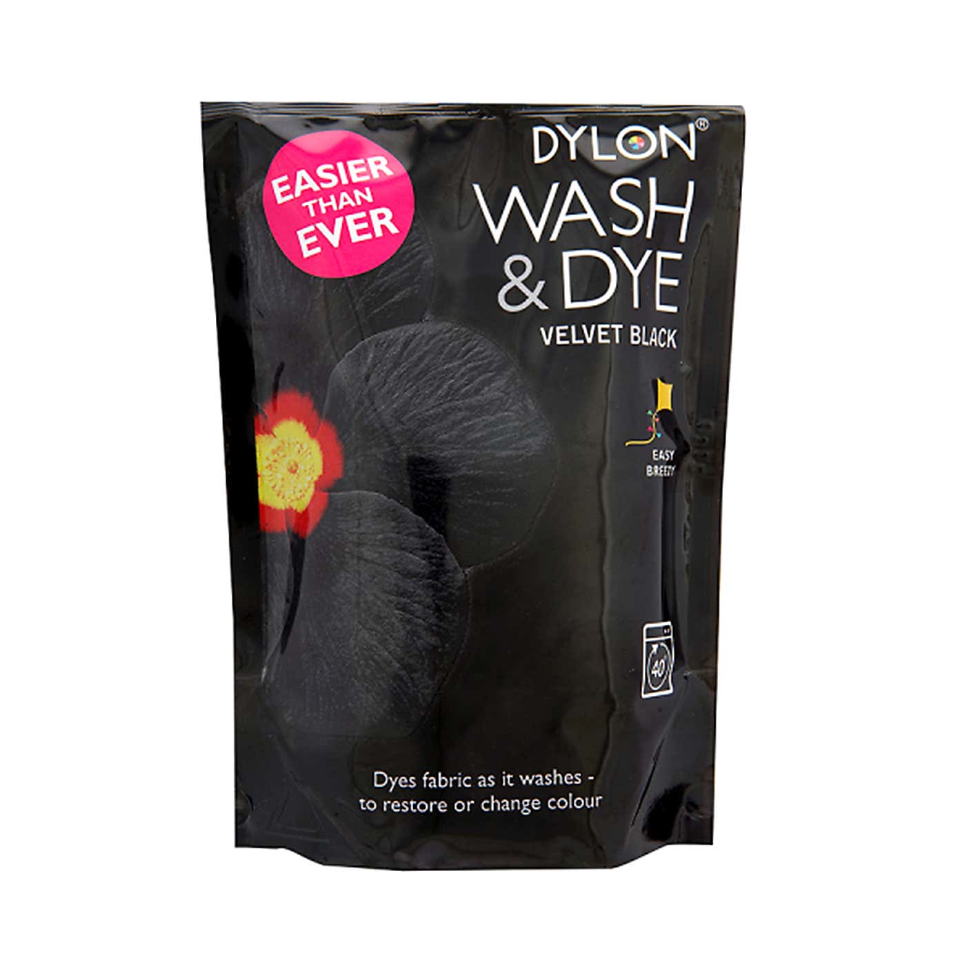 Velvet Black Wash and Dye