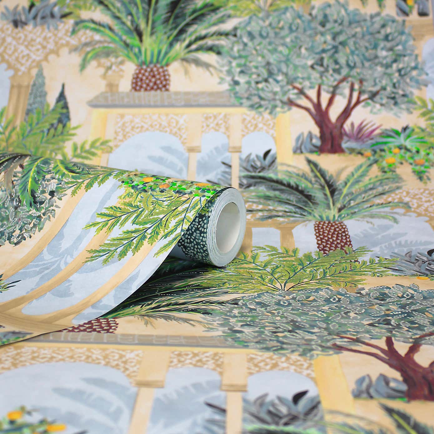 Spanish Garden Wallpaper