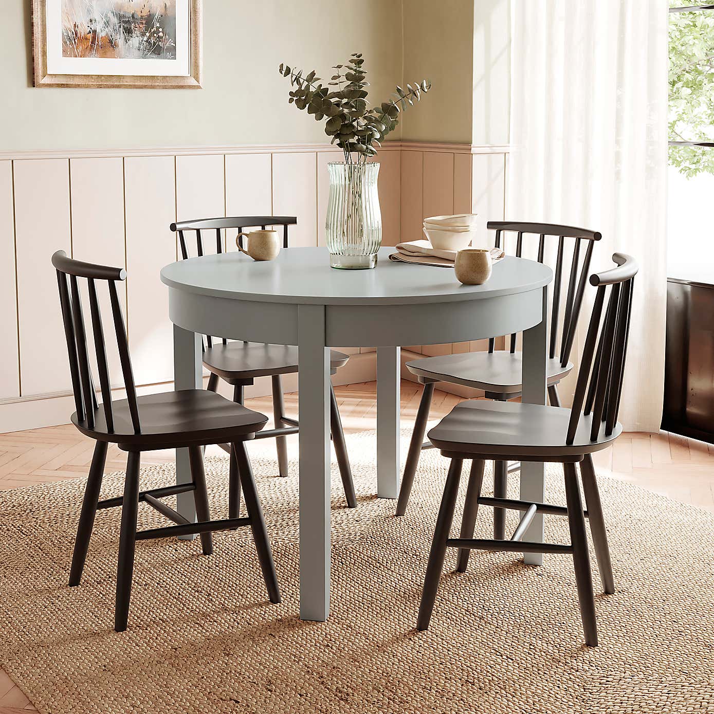 Lynton Round 4 Seater Dining Table