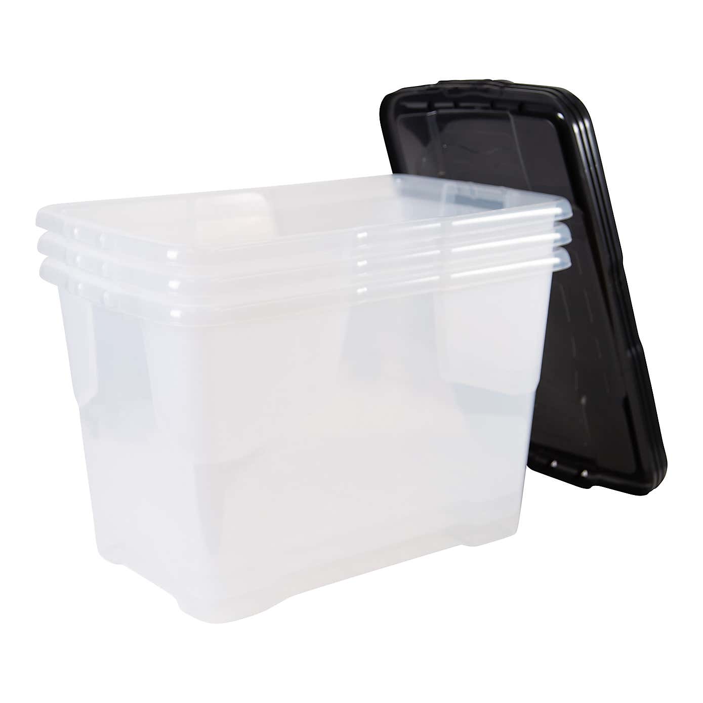 Strata Curve Set of Storage Box with Lids