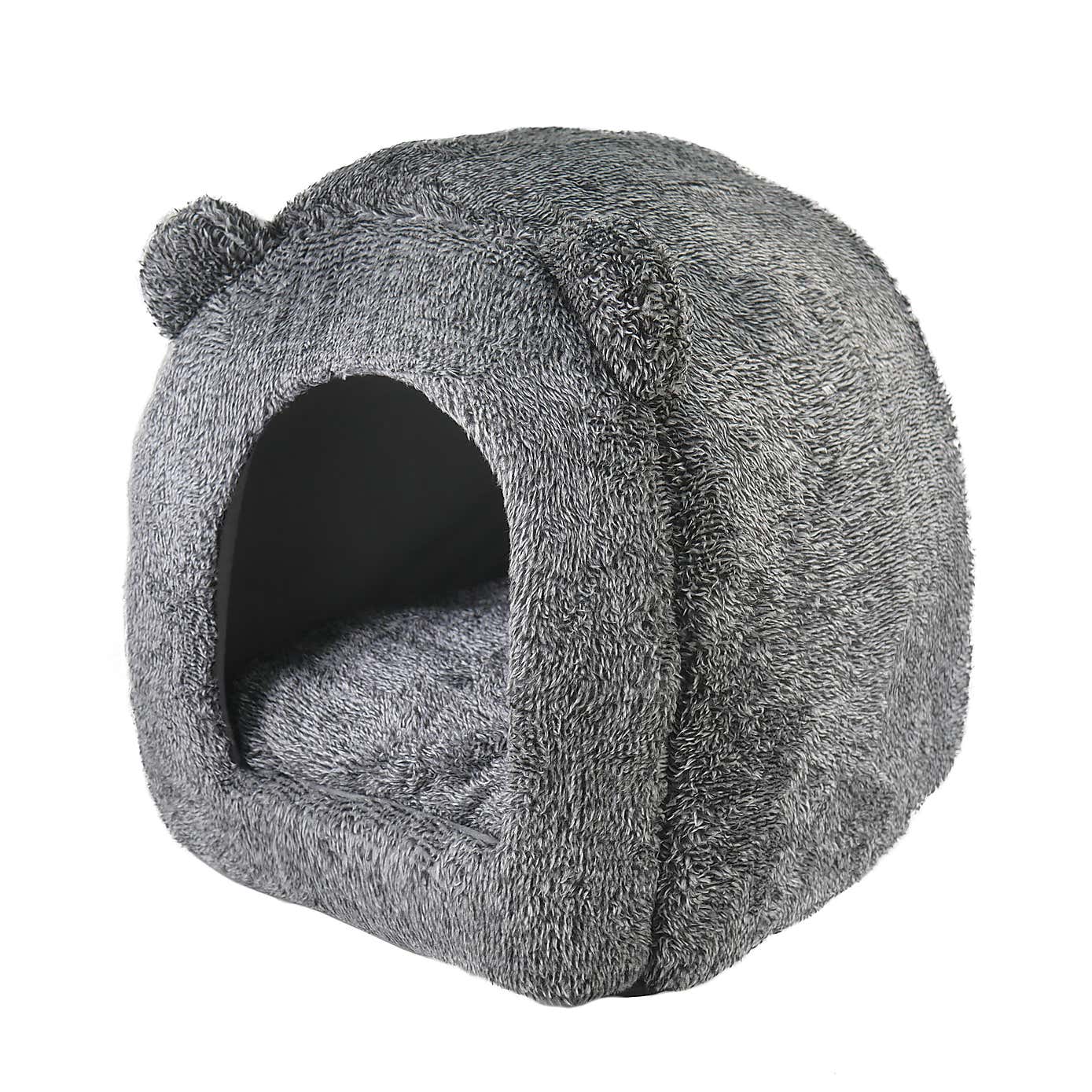 Rosewood Grey Bear Cat Bed