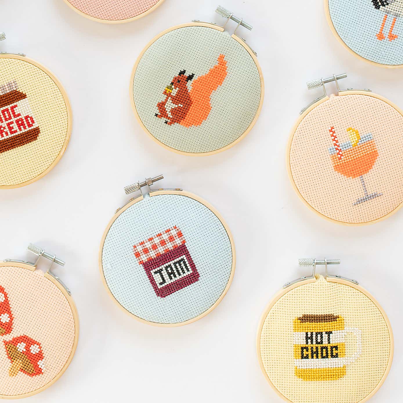 Cotton Clara Hot Chocolate Cross Stitch Kit