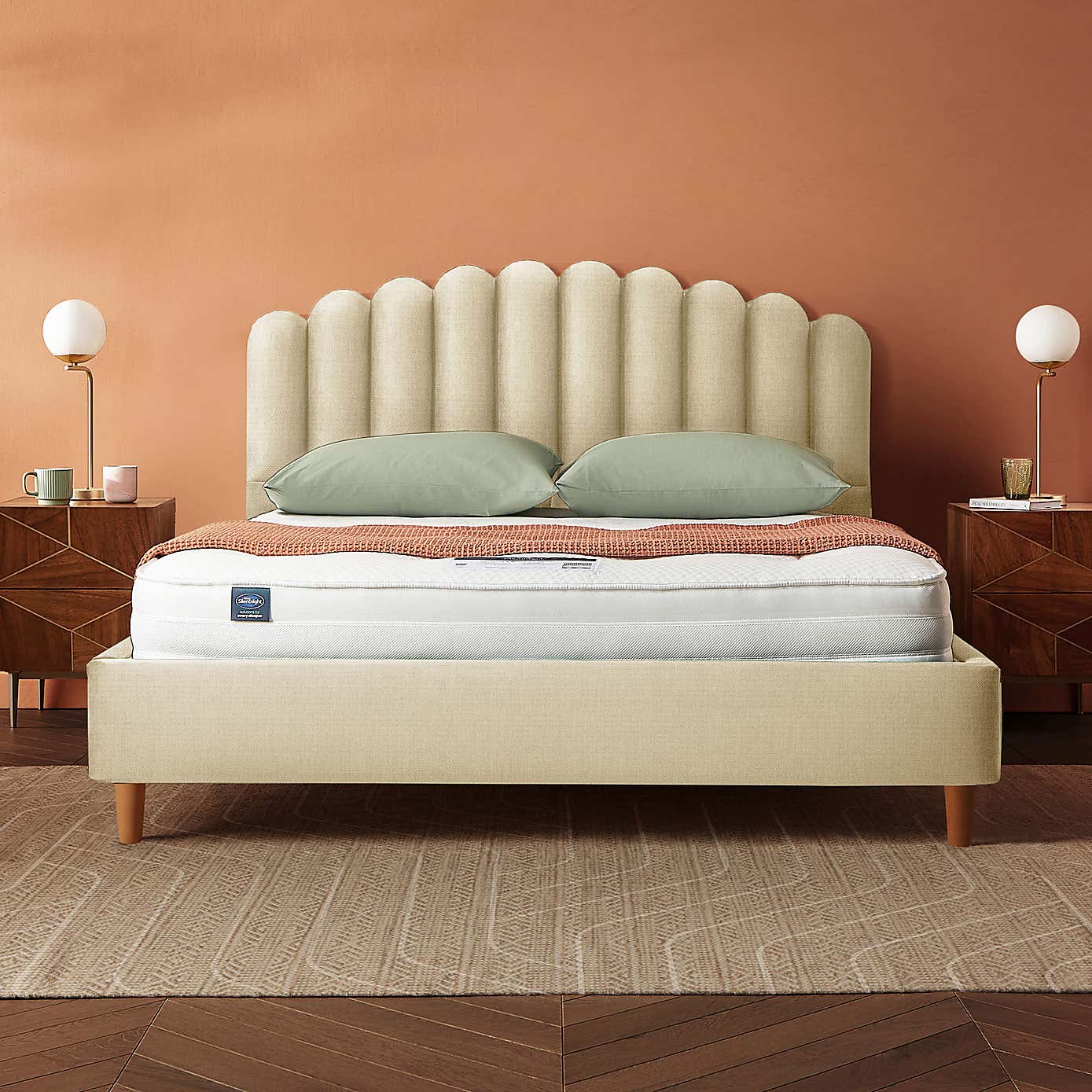 Silentnight Oriana Bed Frame, Woven