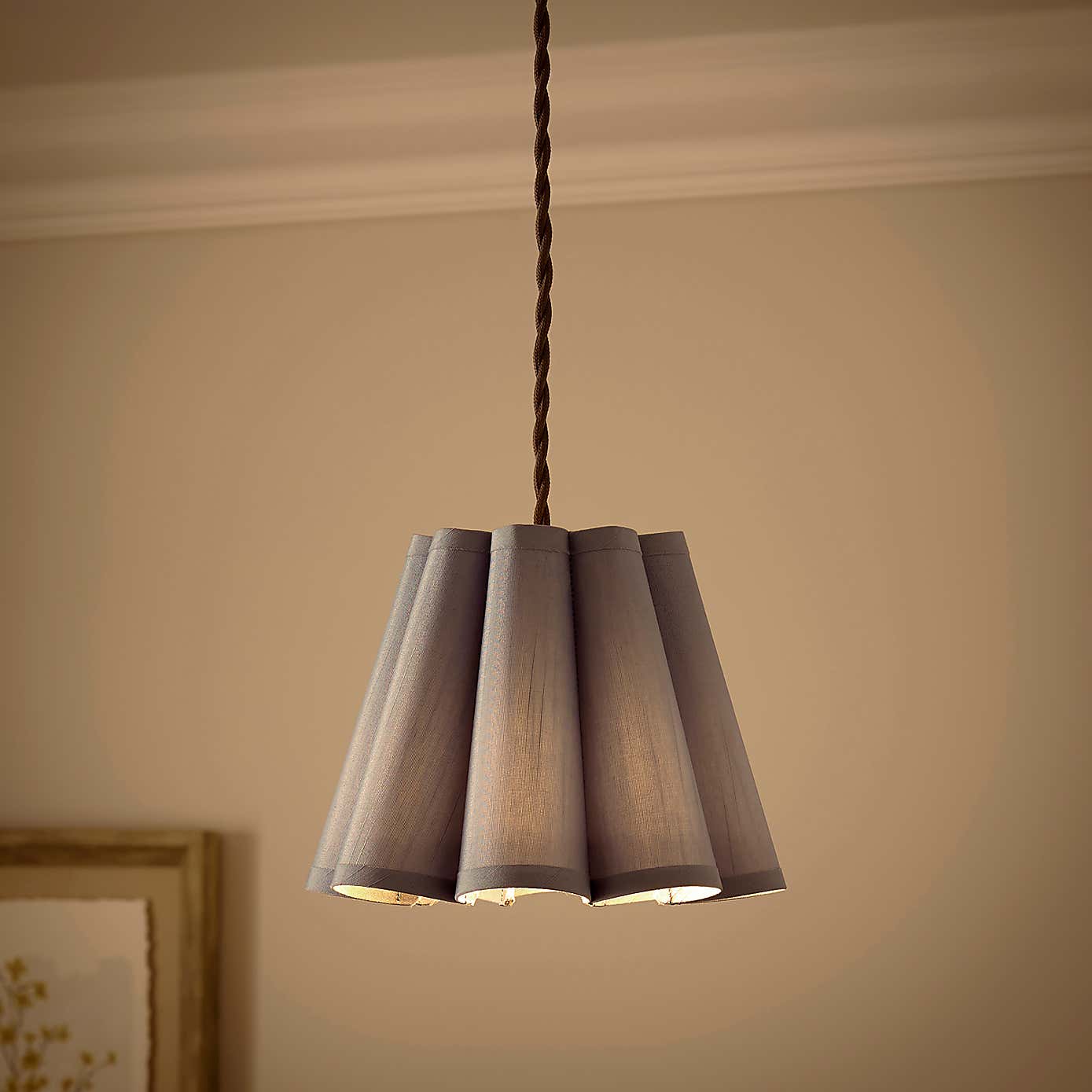 Petal Pleat Easy Fit Lamp Shade