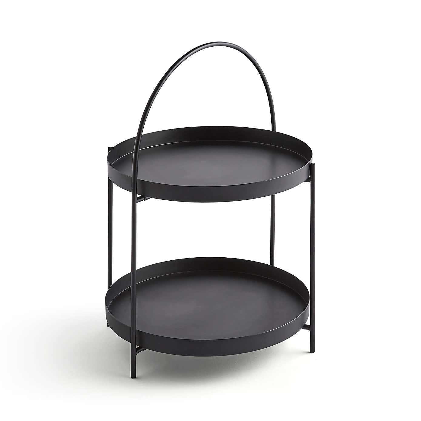 Folding Two Tier Serving Stand