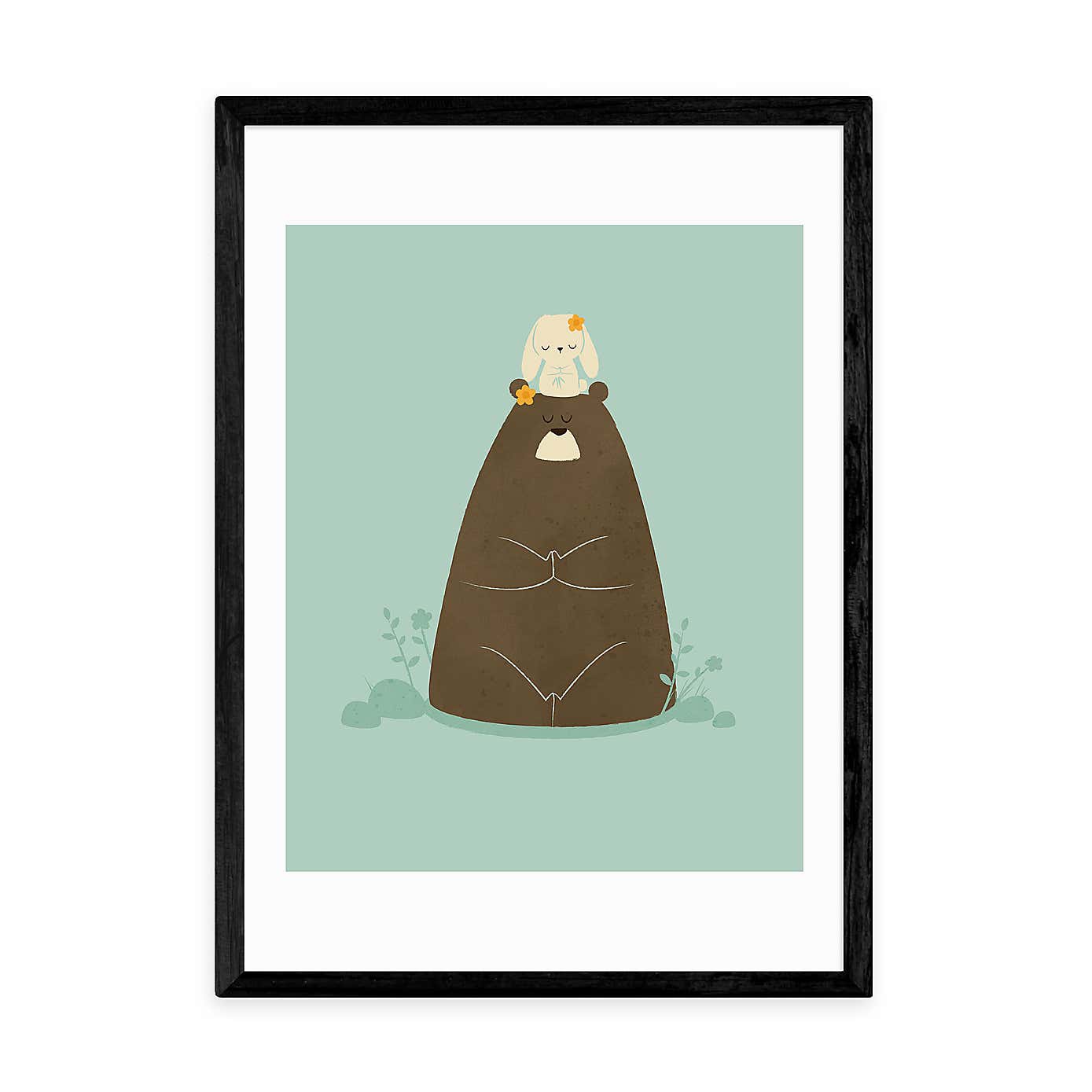 East End Prints Namaste Print