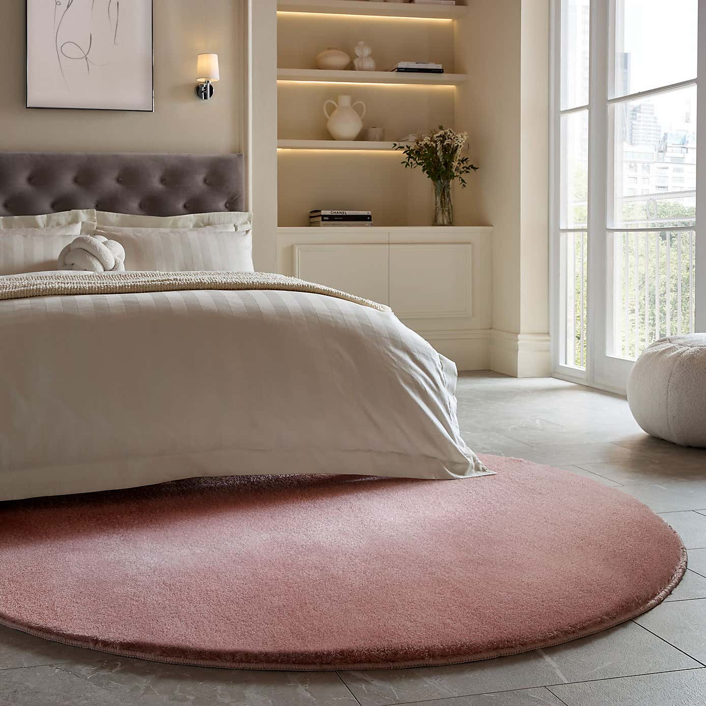 Lumi Supersoft Luxe Sheen Round Rug