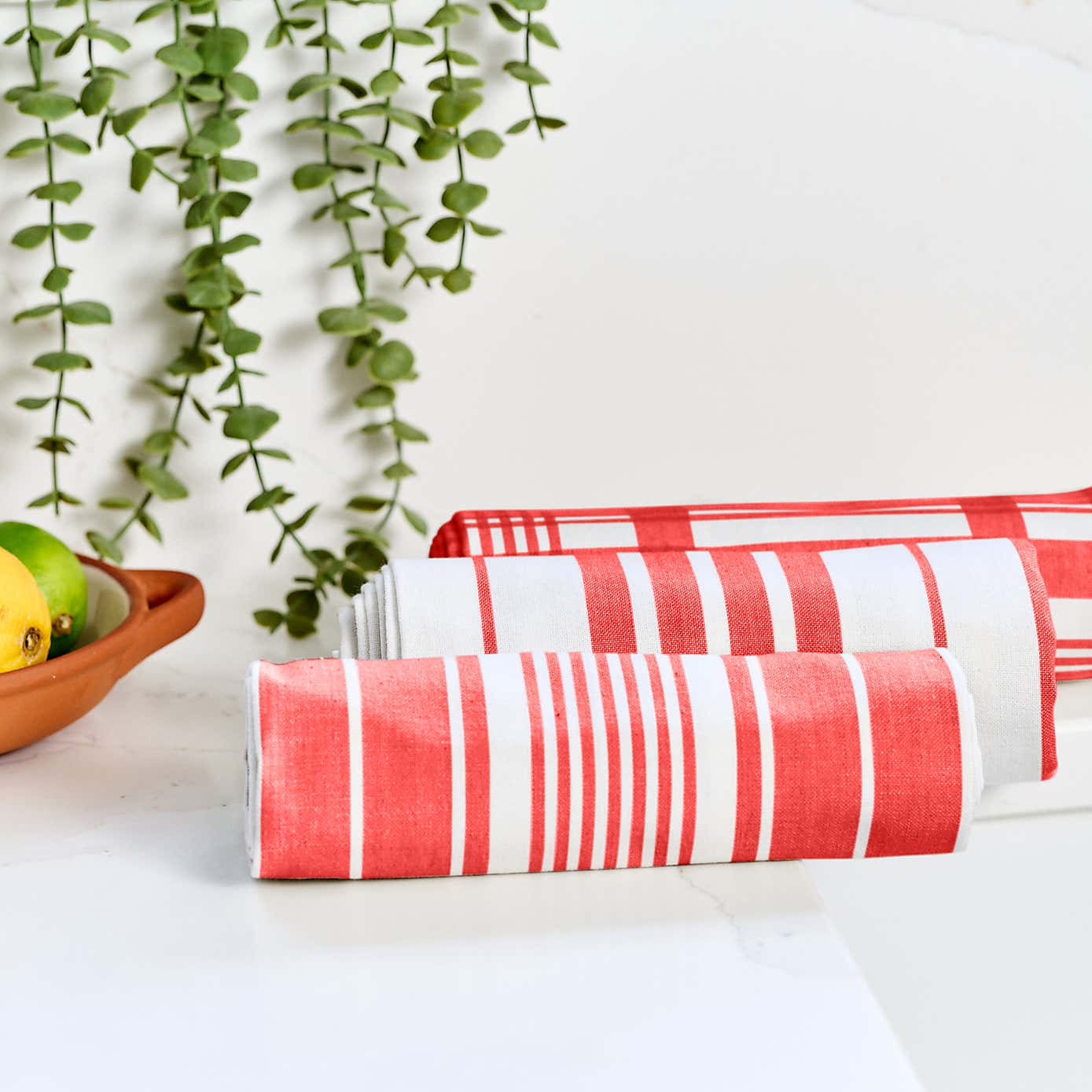 Dexam Love Colour Set of 3 Extra Large Tea Towels