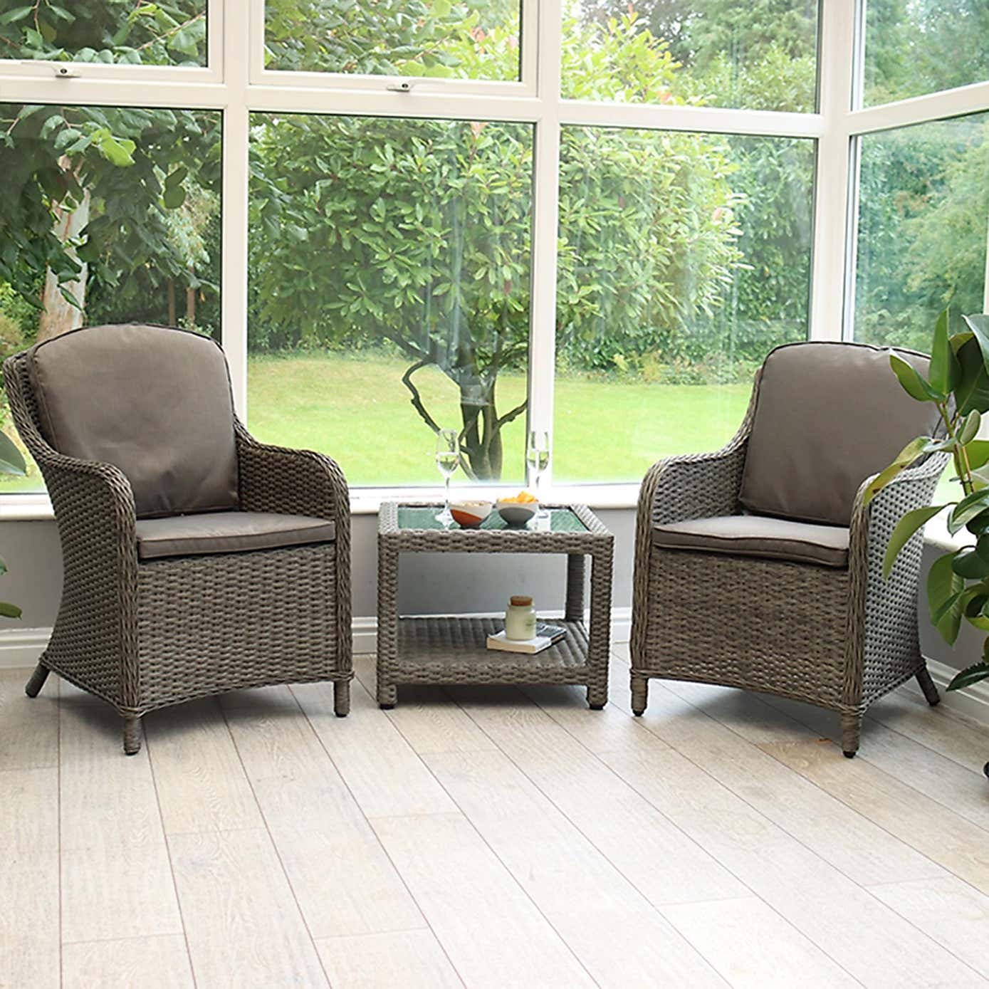 A.Mir Paris 2 Seater Outdoor Imperial Companion Set