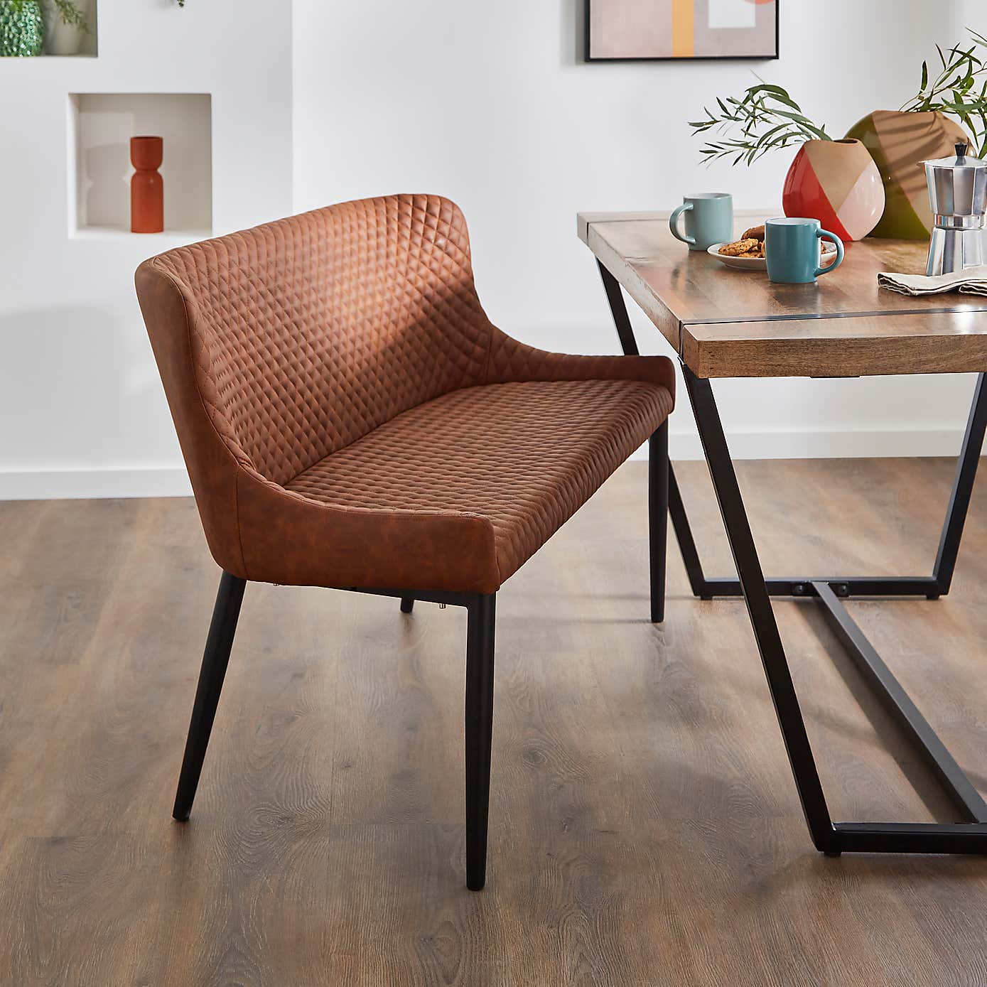 Montreal 3 Seater Dining Bench