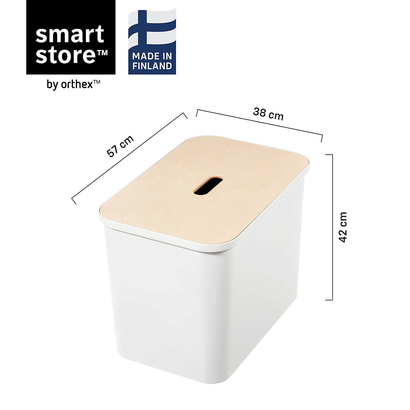 SmartStore Collect Recycling Solution 76L, White