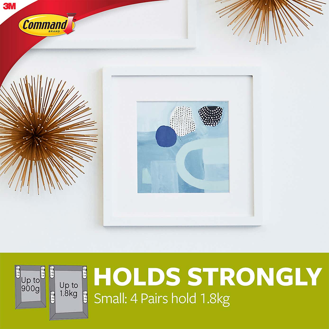 Command Small Picture Hanging Strips