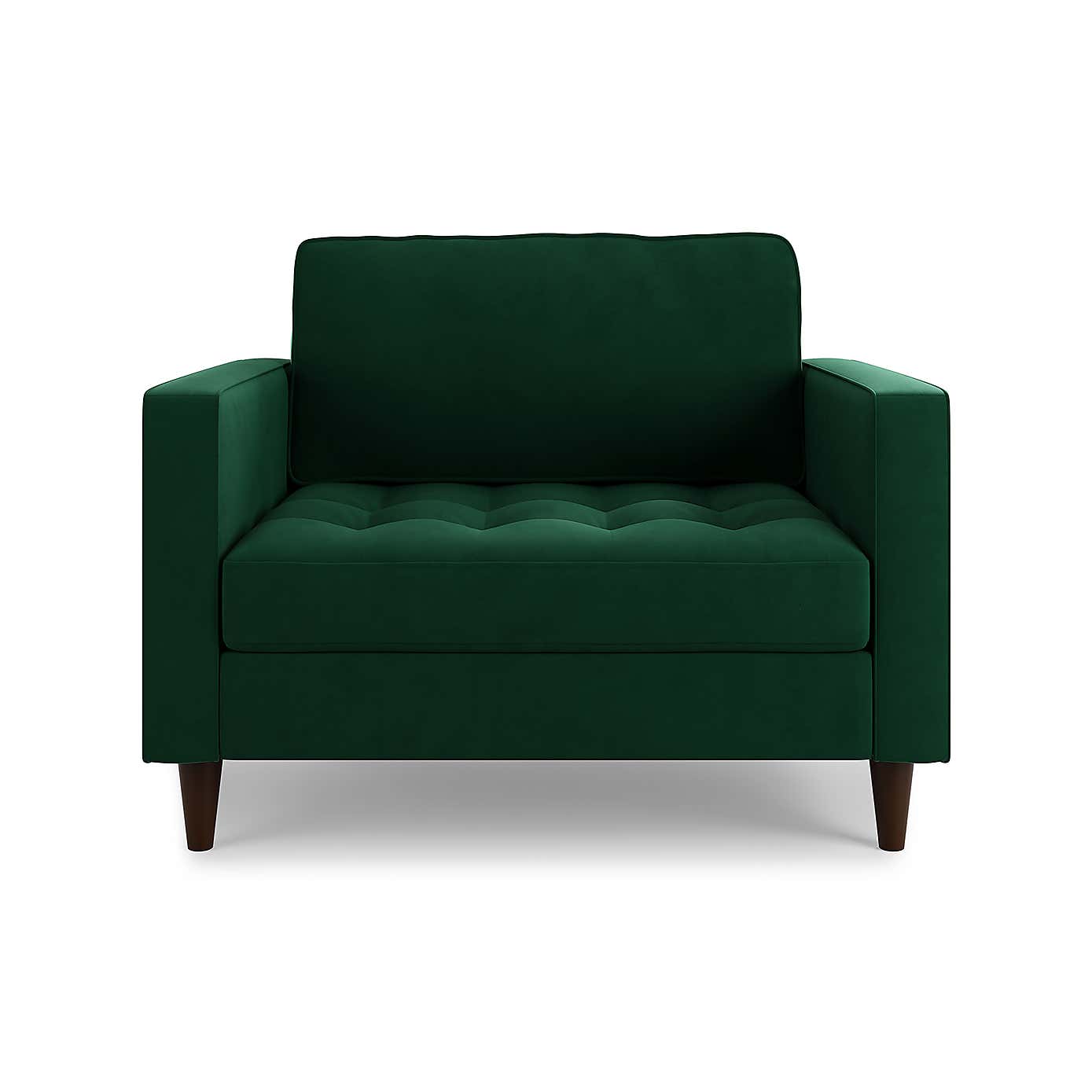 Zoe Velvet Snuggle Single Sofa Bed