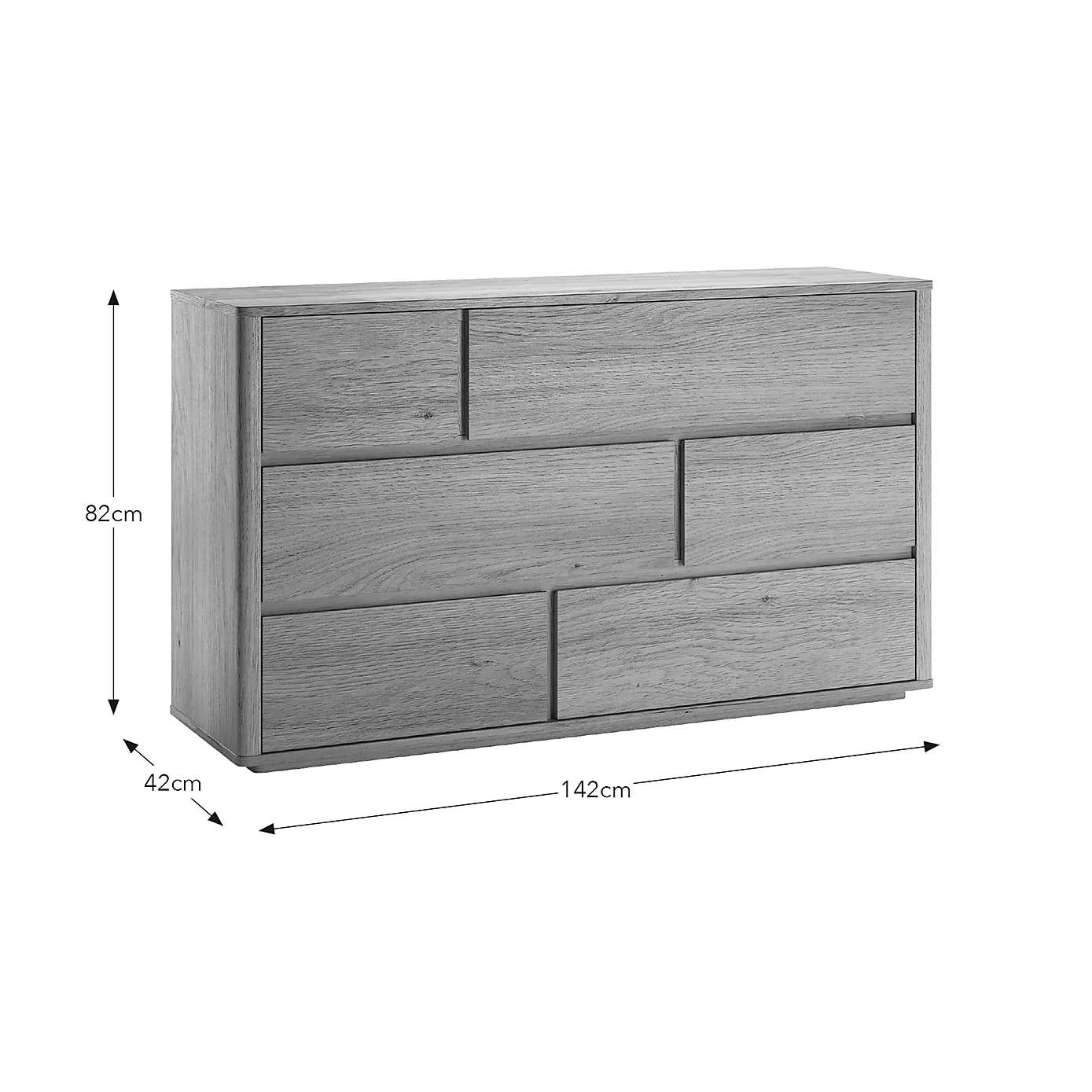 Malik 6 Drawer Chest