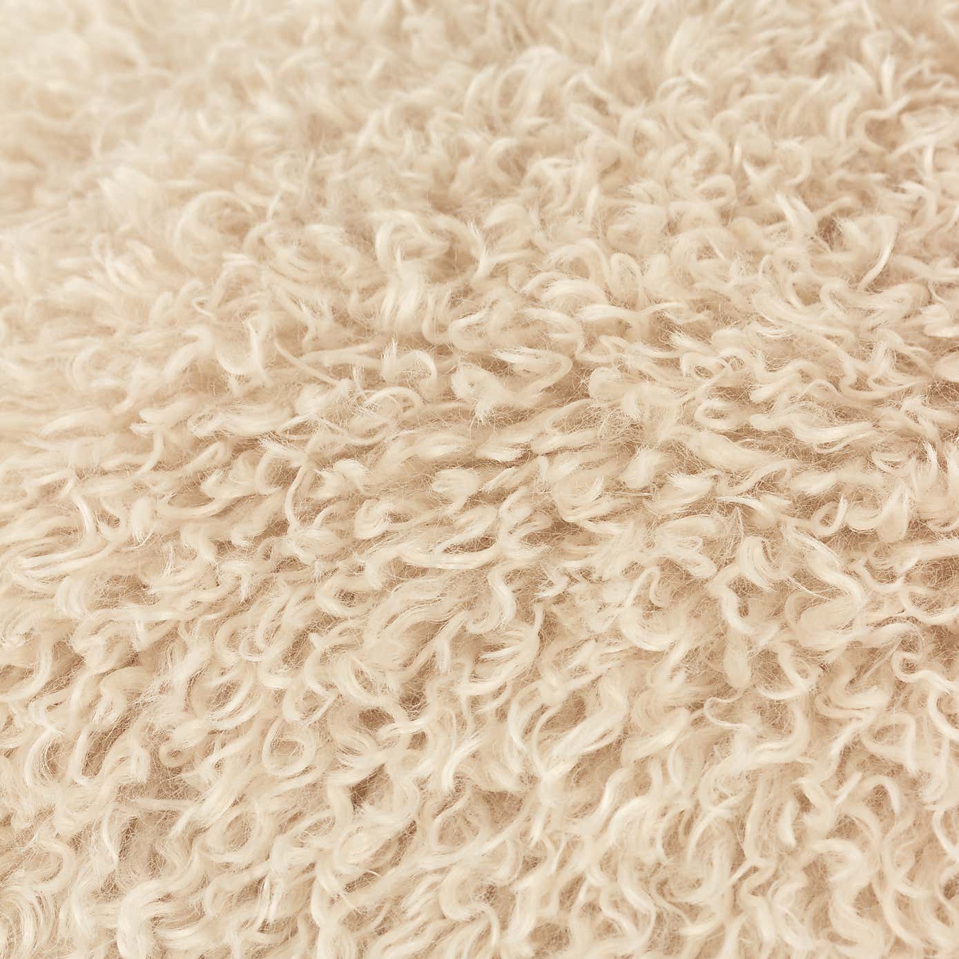 Rowan Faux Fur Square Cushion