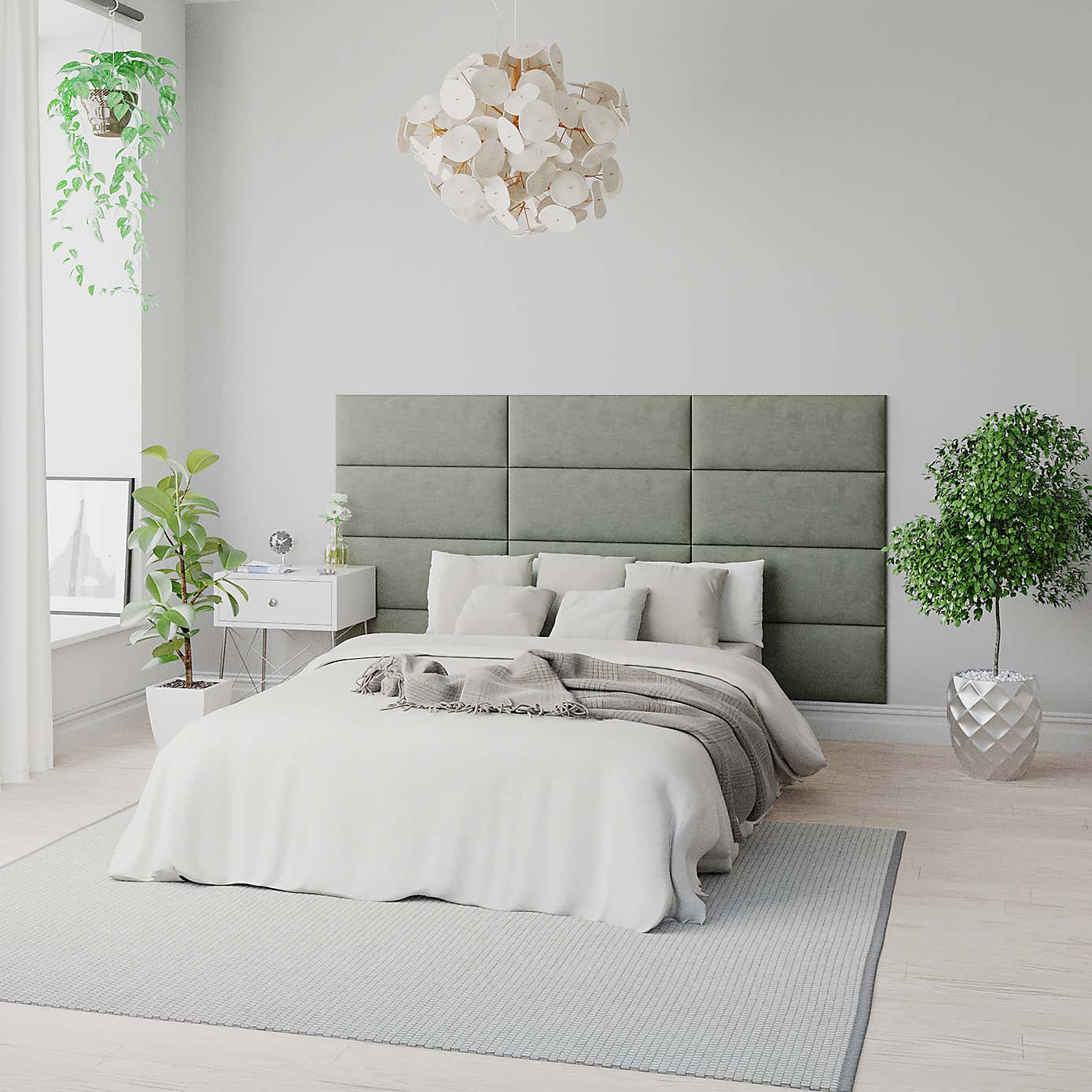 Aspire EasyMount Plush Velvet Upholstered Wall Panels