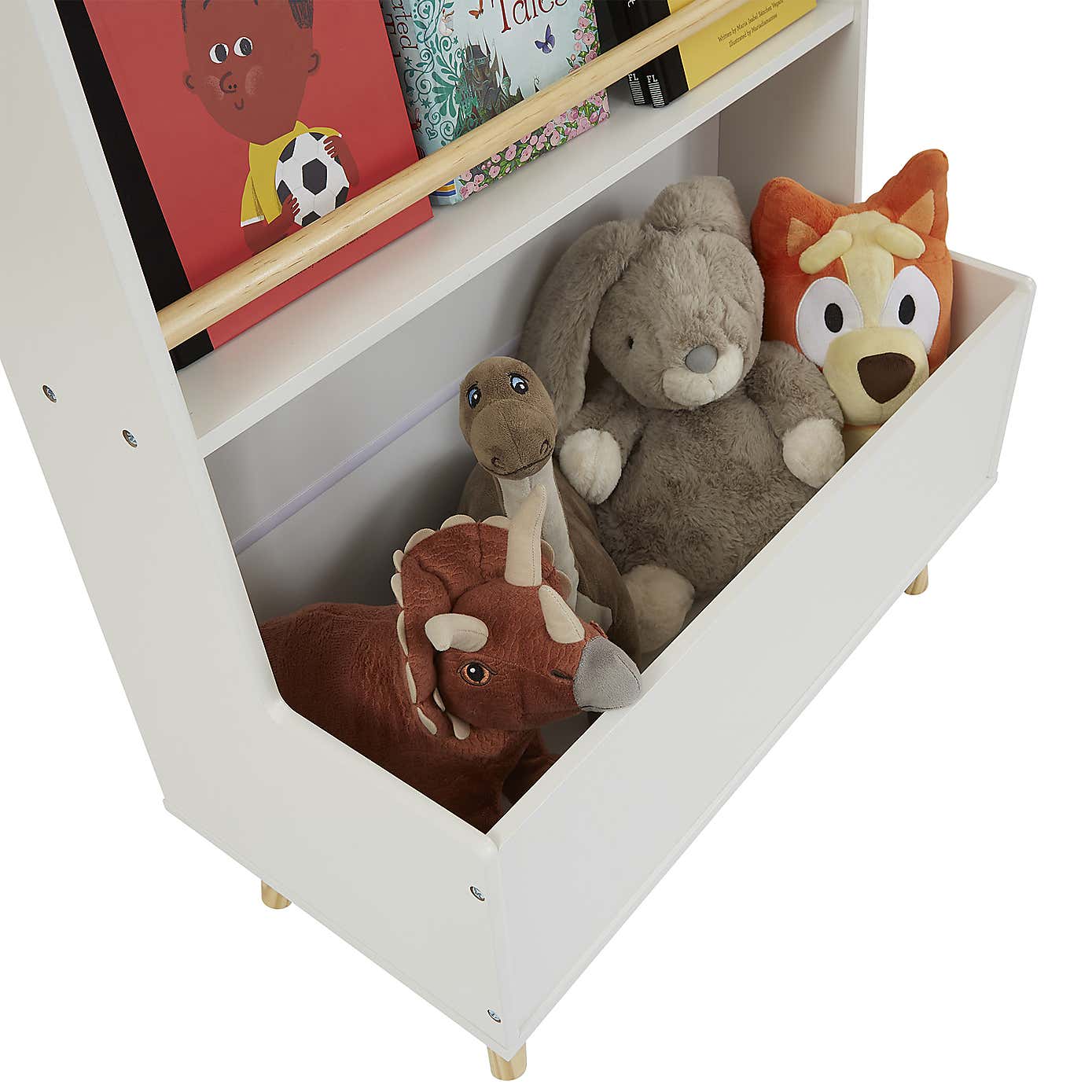Liberty House Kids Bookcase And Toy Storage Cabinet