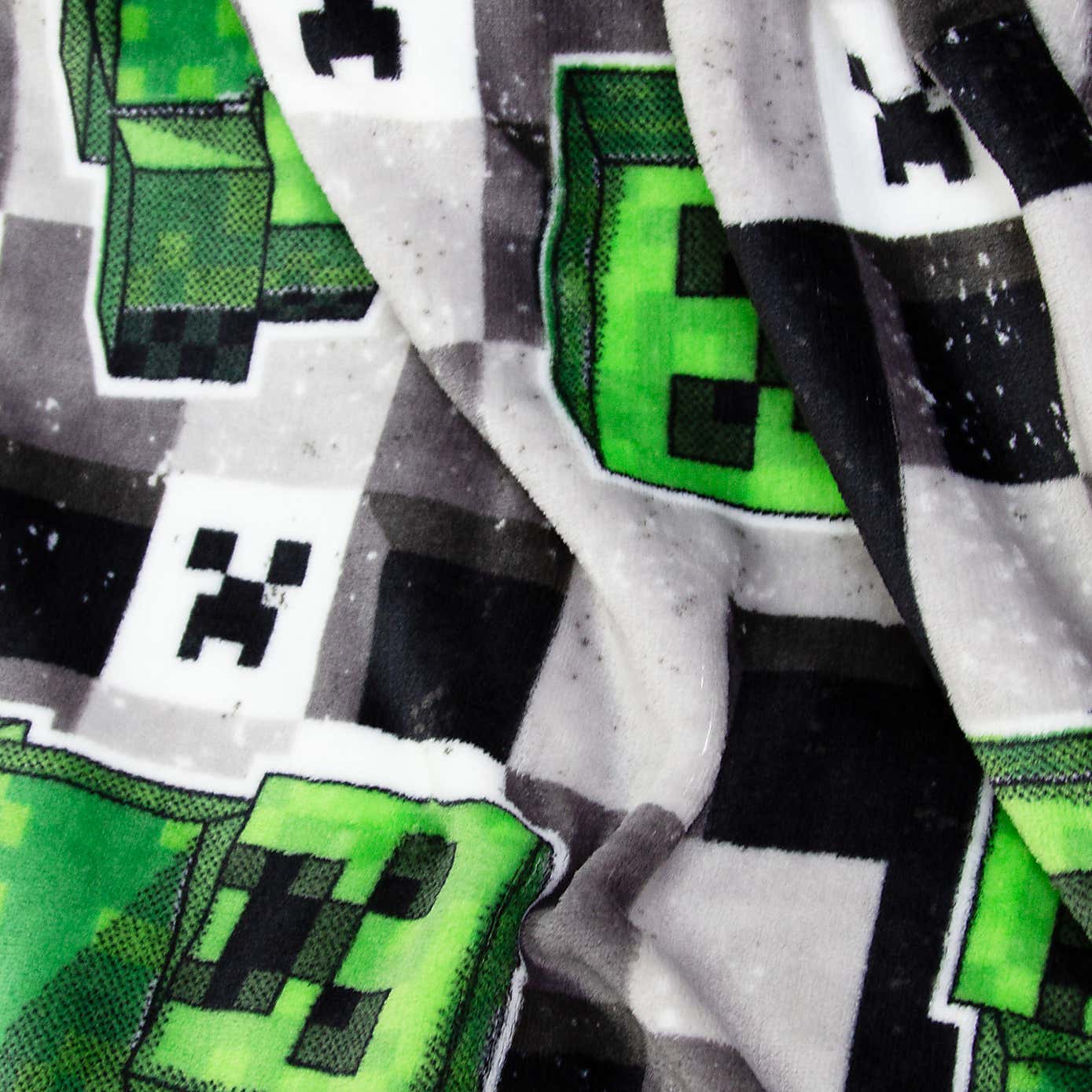 Minecraft Scribble Fleece Blanket