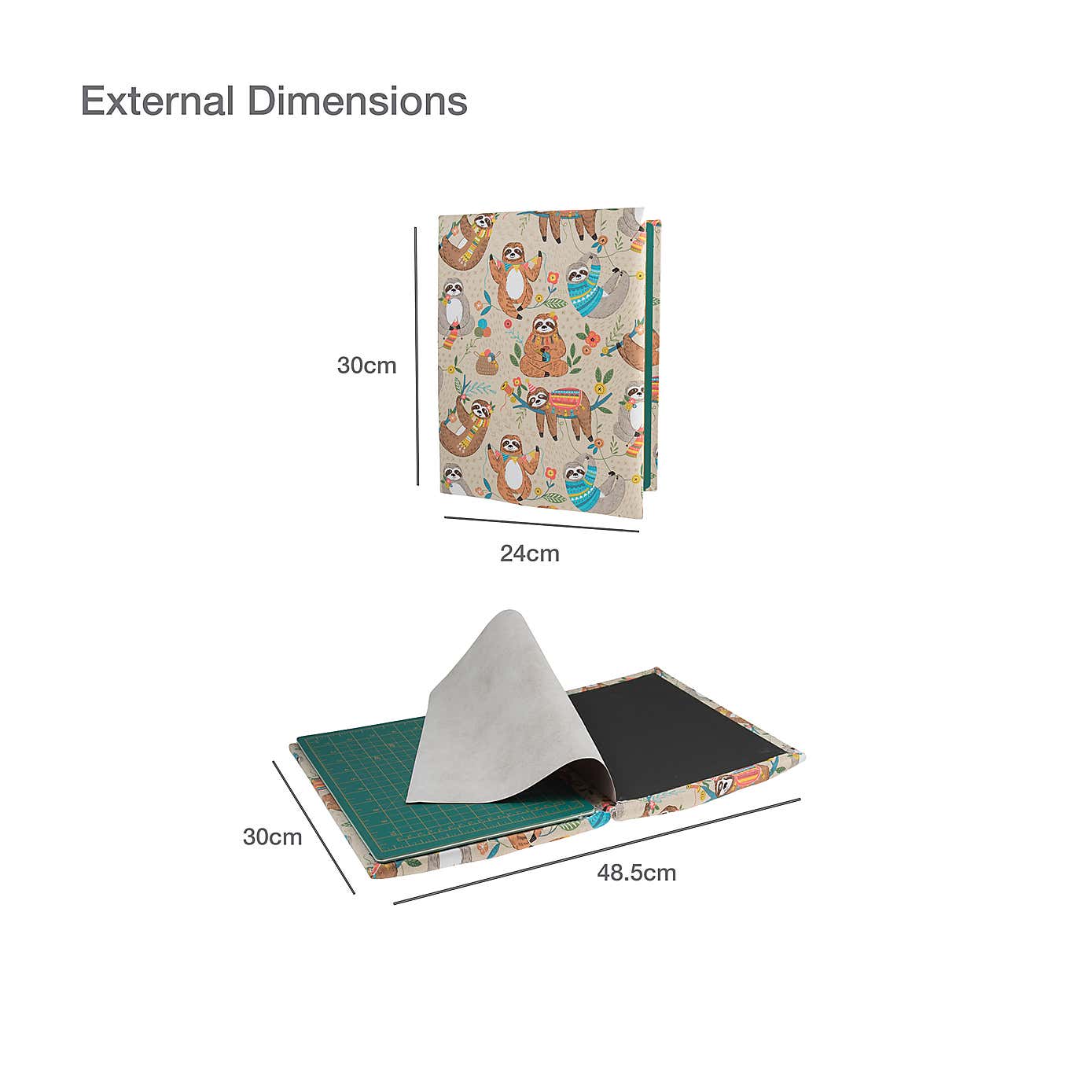 Quilters Multi Mat A4 30 x 24cm Sloth